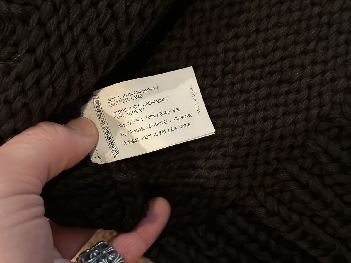 Chrome Hearts Chrome hearts rare 1/3 cashmere 2023 sweater Size US XL / EU 56 / 4 - 8 Thumbnail