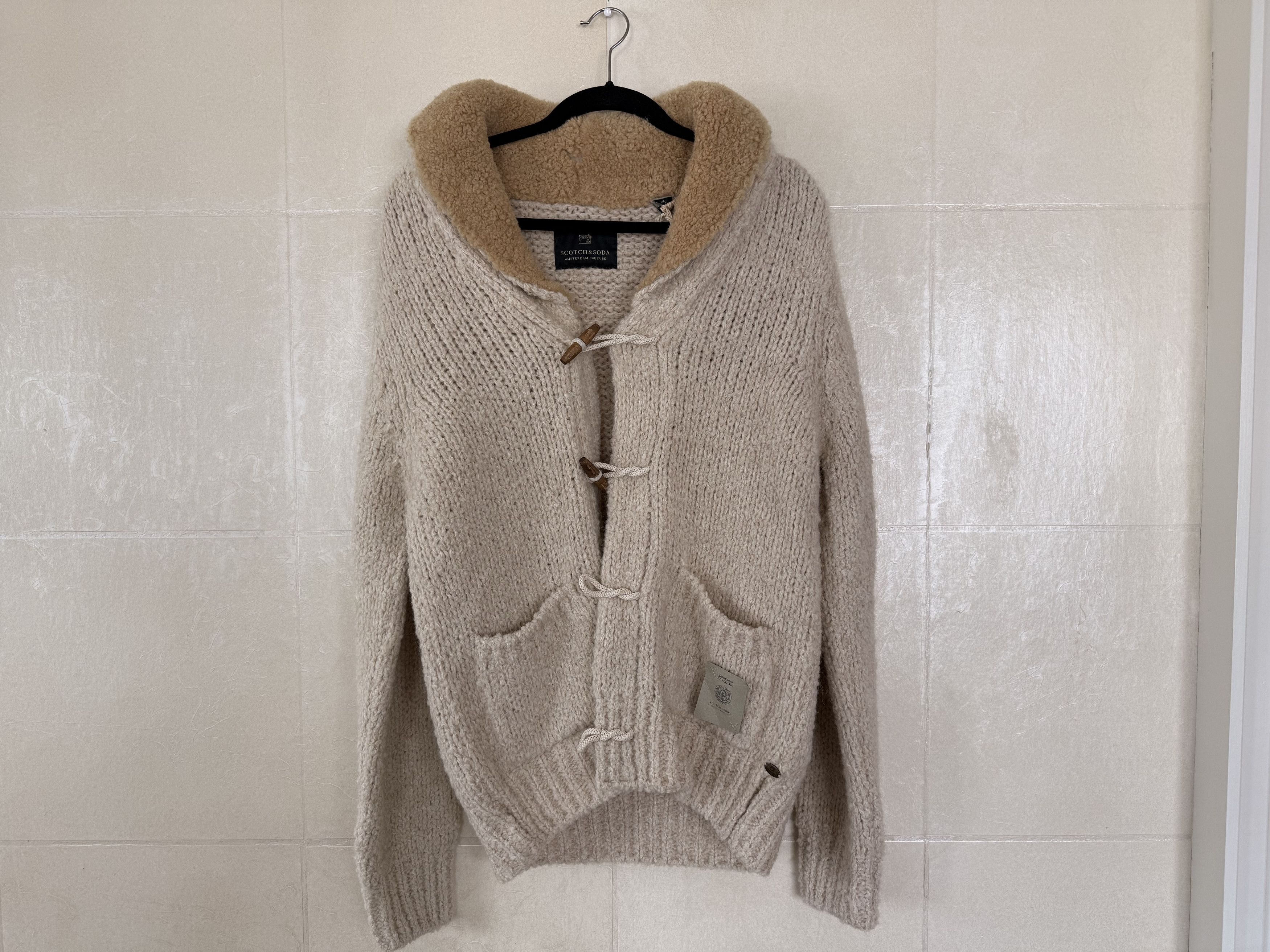 Scotch & Soda Scotch & Soda Knit Cardigan Size US XL / EU 56 / 4 - 1 Thumbnail