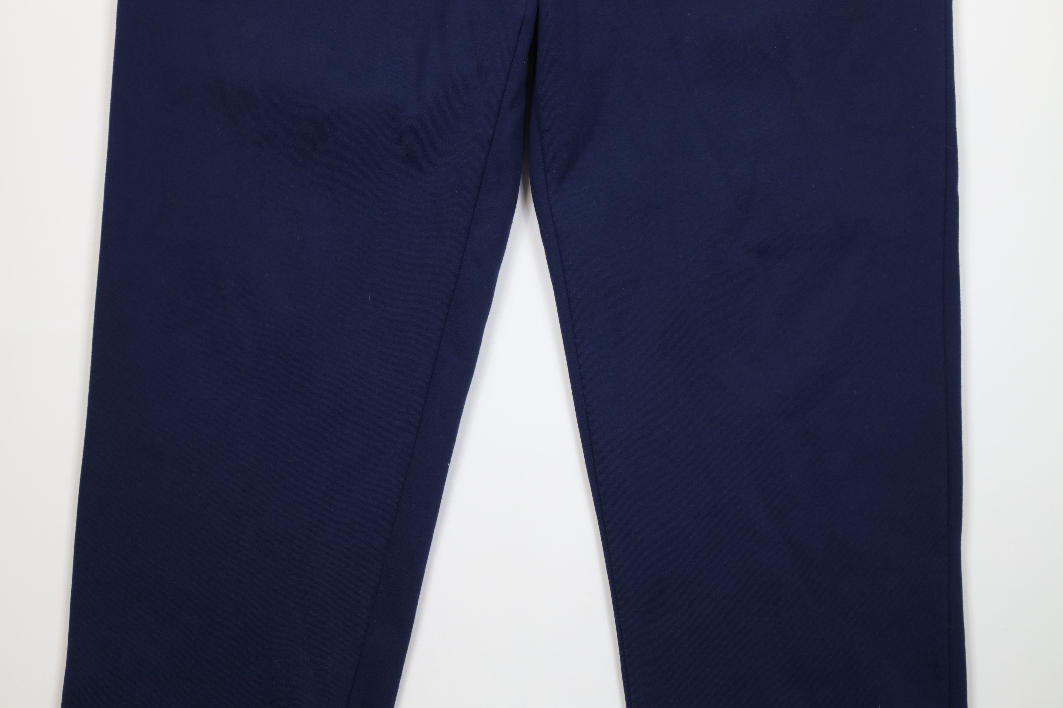 Vintage Vintage 90s University of Michigan Wide Leg Sweatpants Blue Size US 40 / EU 56 - 3 Thumbnail