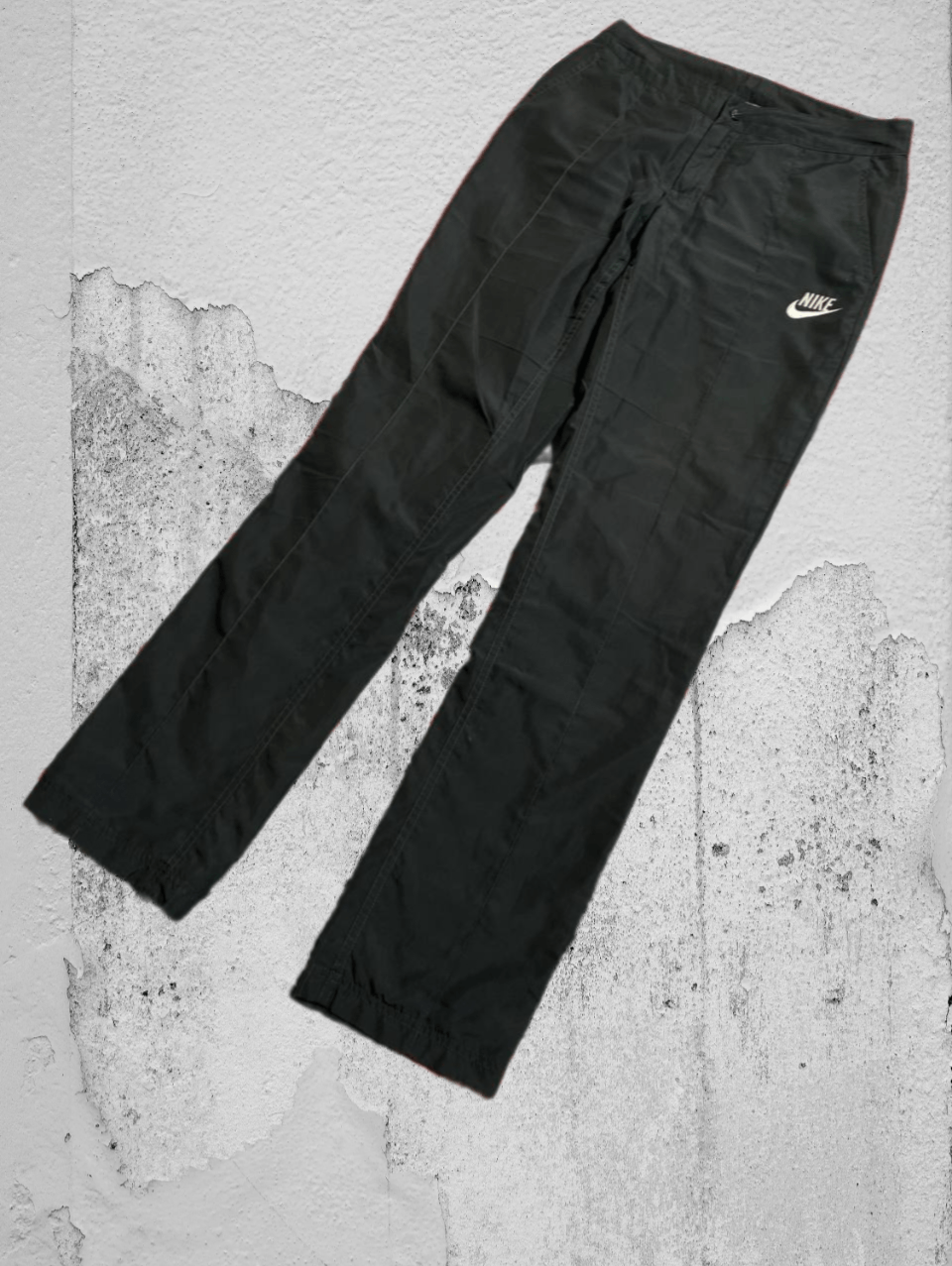 Nike × Vintage Vintage Nike Baggy Track Pants Y2K Drill Sweatpants USA 90s Size US 30 / EU 46 - 1 Thumbnail