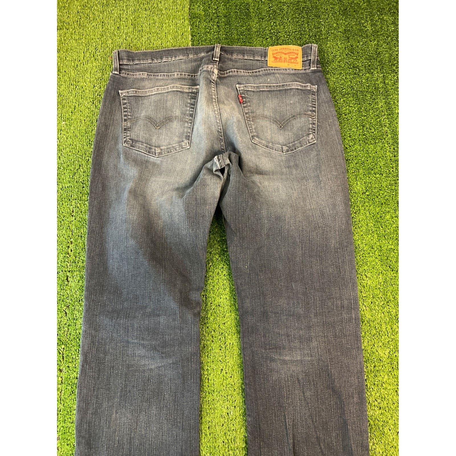 Levi's Levis 559 Jeans Mens 36x32 Blue Relaxed Fit Denim Size US 36 / EU 52 - 6 Thumbnail