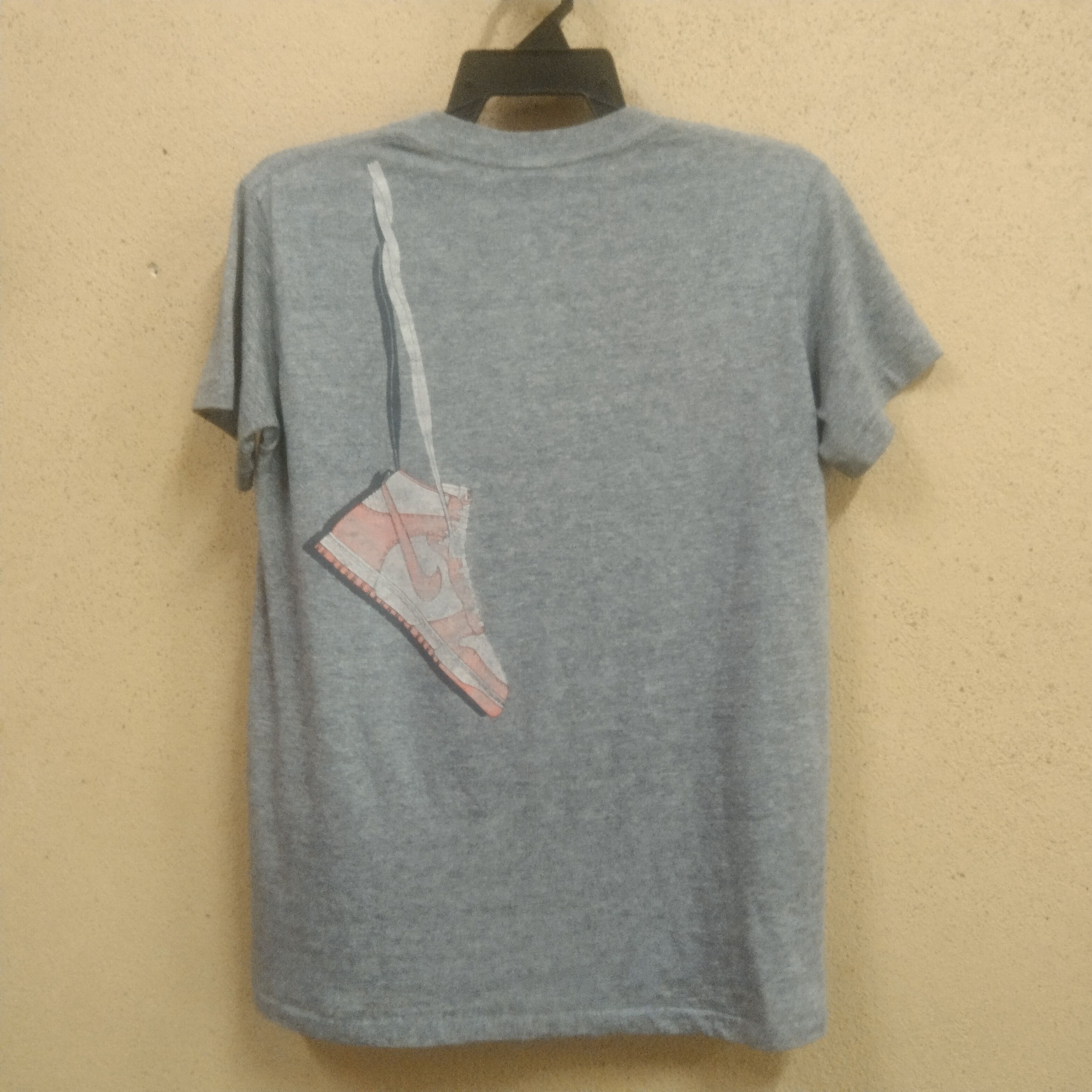 Nike Vintage 80s Nike AJ 1 shoe t-shirt Size US M / EU 48-50 / 2 - 2 Thumbnail