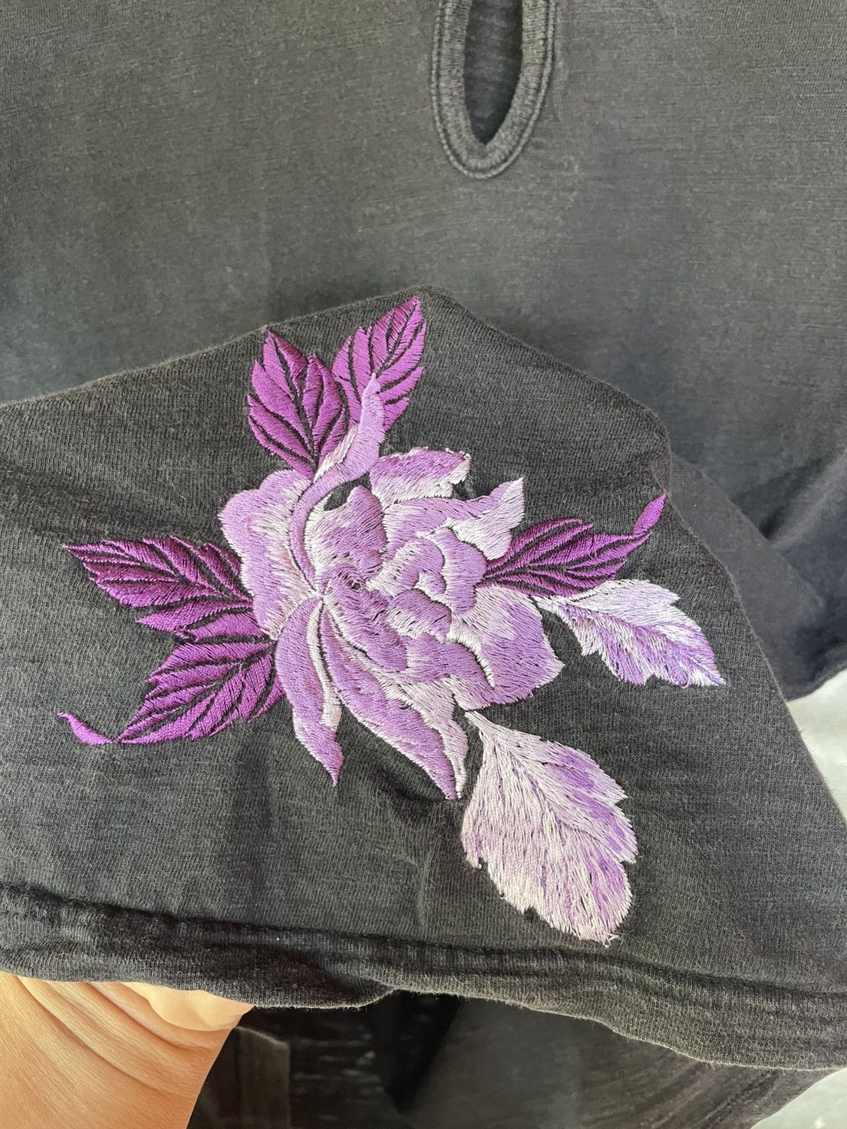 Tornado Mart Vintage Tornado Mart Rose Embroided Shirt Tee Size US M / EU 48-50 / 2 - 5 Thumbnail