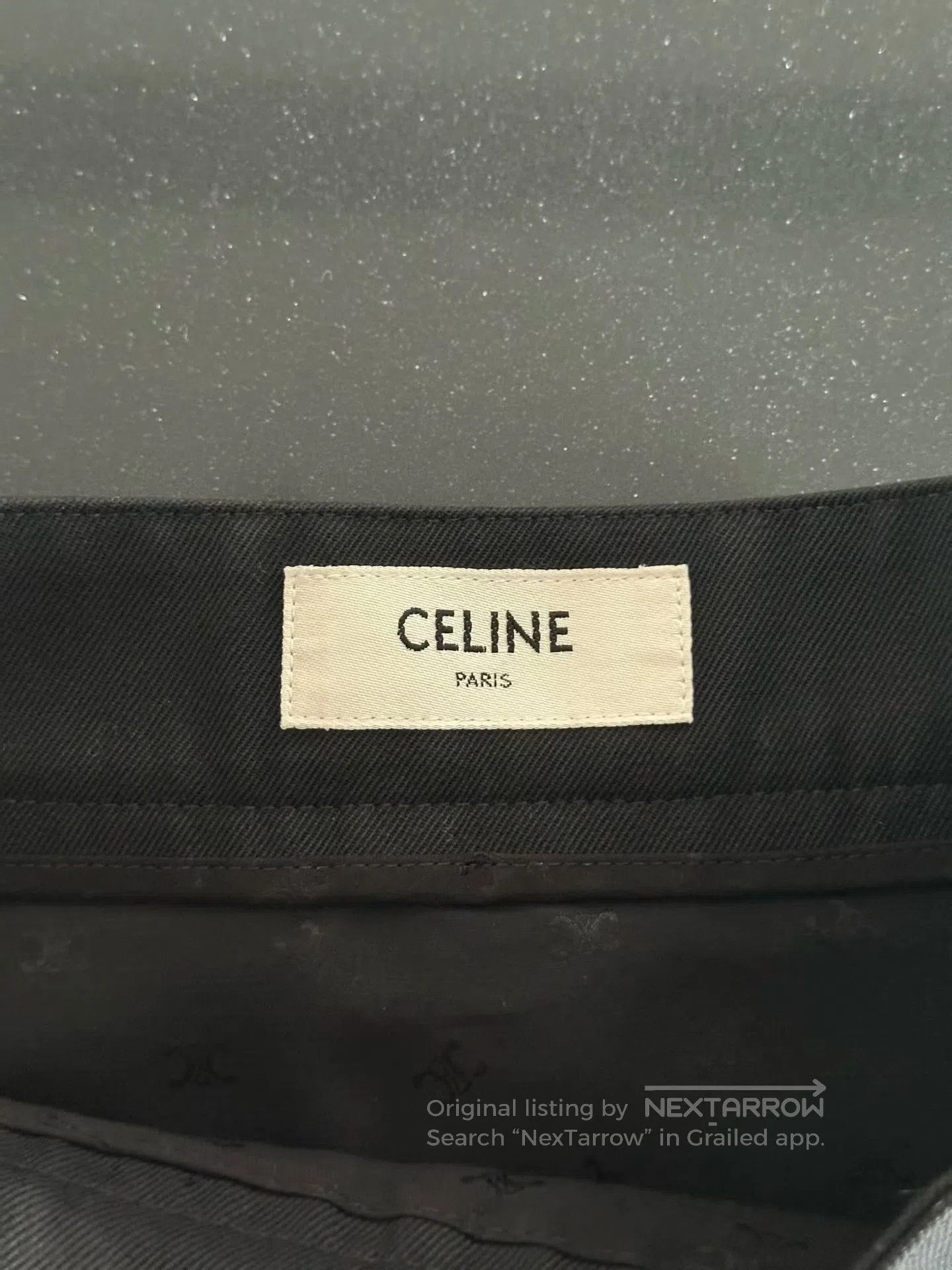 Celine CELINE Short skirt with carriage chain gold buckle| Size XXS / US 00 / IT 34 - 3 Thumbnail