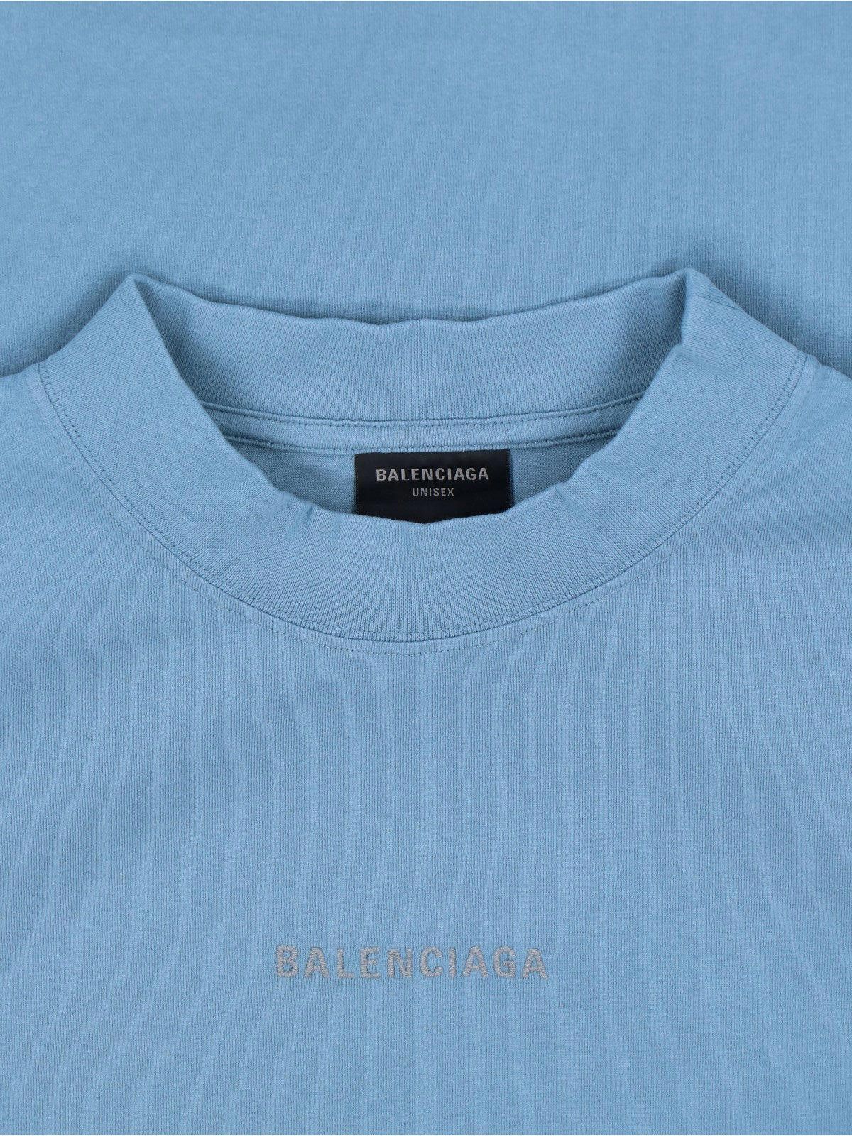 Balenciaga BALENCIAGA BACK REFLECTIVE T-SHIRT SIZE M Size ONE SIZE - 3 Thumbnail