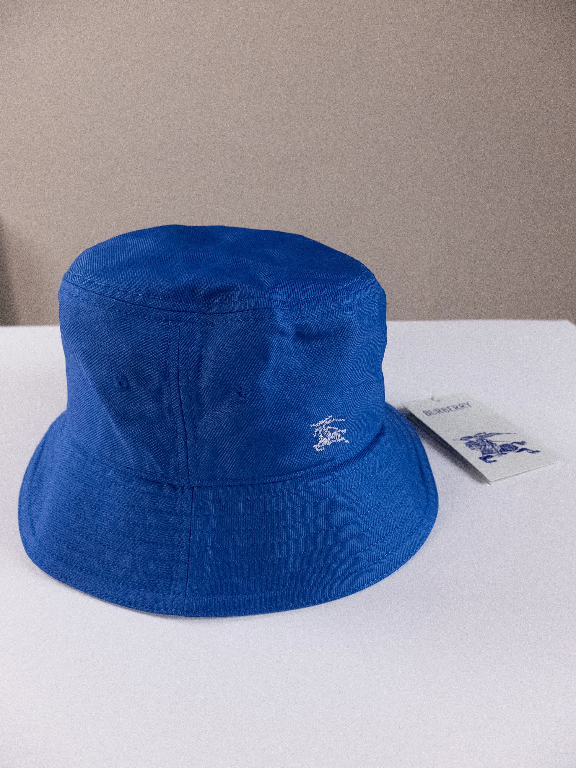 Burberry BURBERRY blue knight logo nylon bucket hat Large authentic Size ONE SIZE - 2 Thumbnail