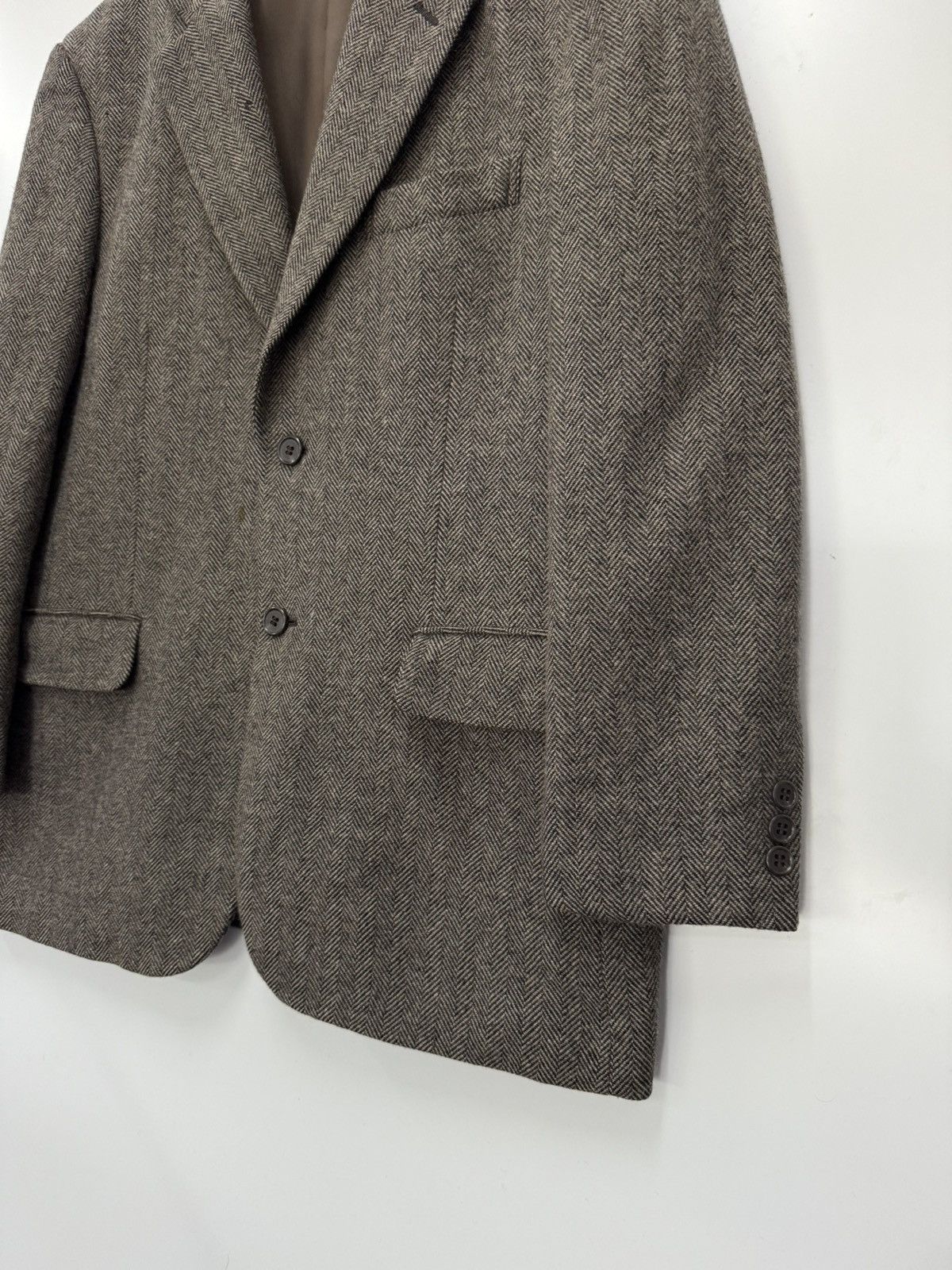 Japanese Brand 🔥 MAXLAUREL JAPAN HERRINGBONE BLAZER JACKET Size US S / EU 44-46 / 1 - 2 Thumbnail