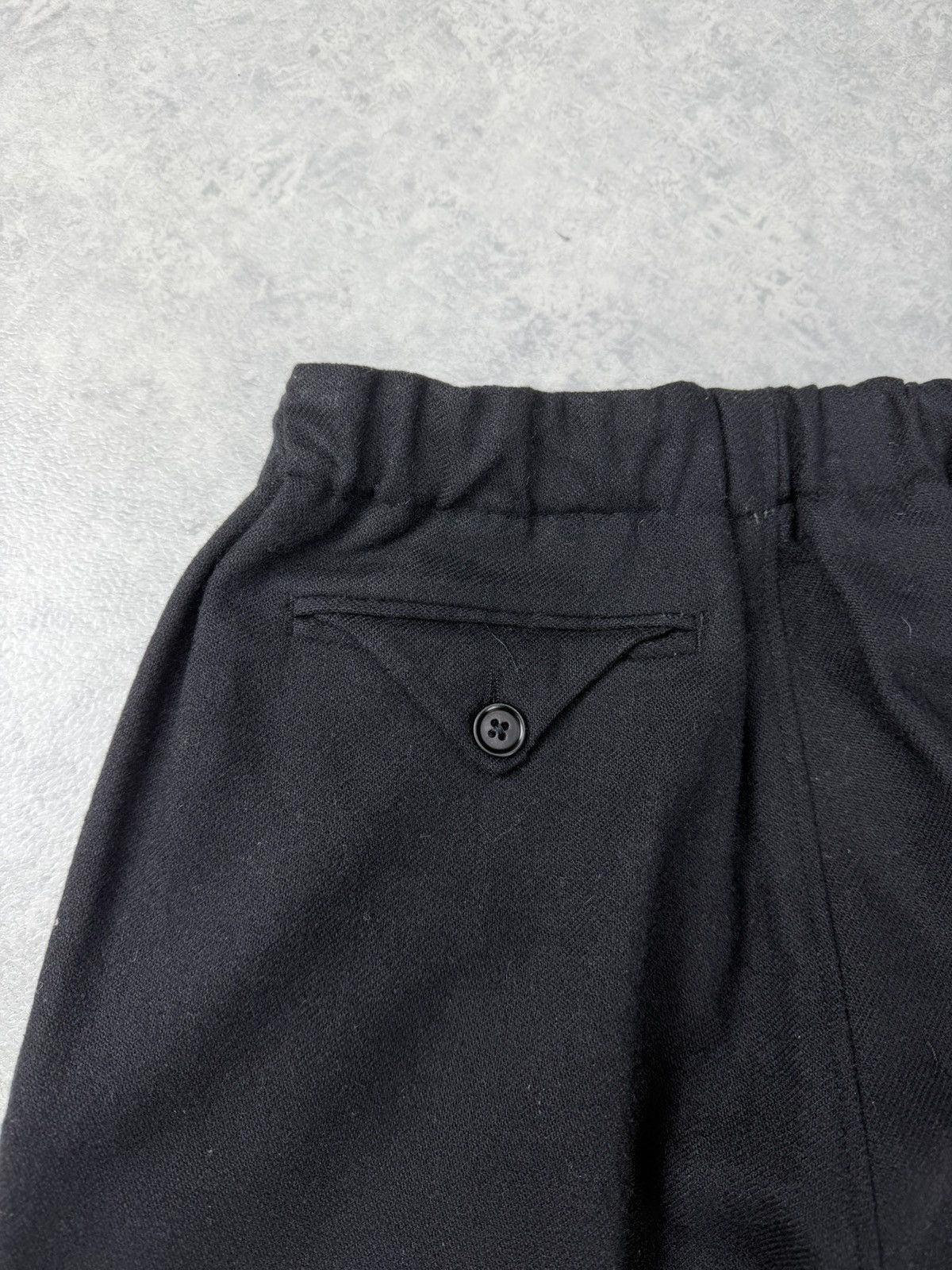 Other Chloe Stora Women’s Wool Trousers Pants Black Size 34 Size 24" / US 00 / IT 34 - 11 Thumbnail