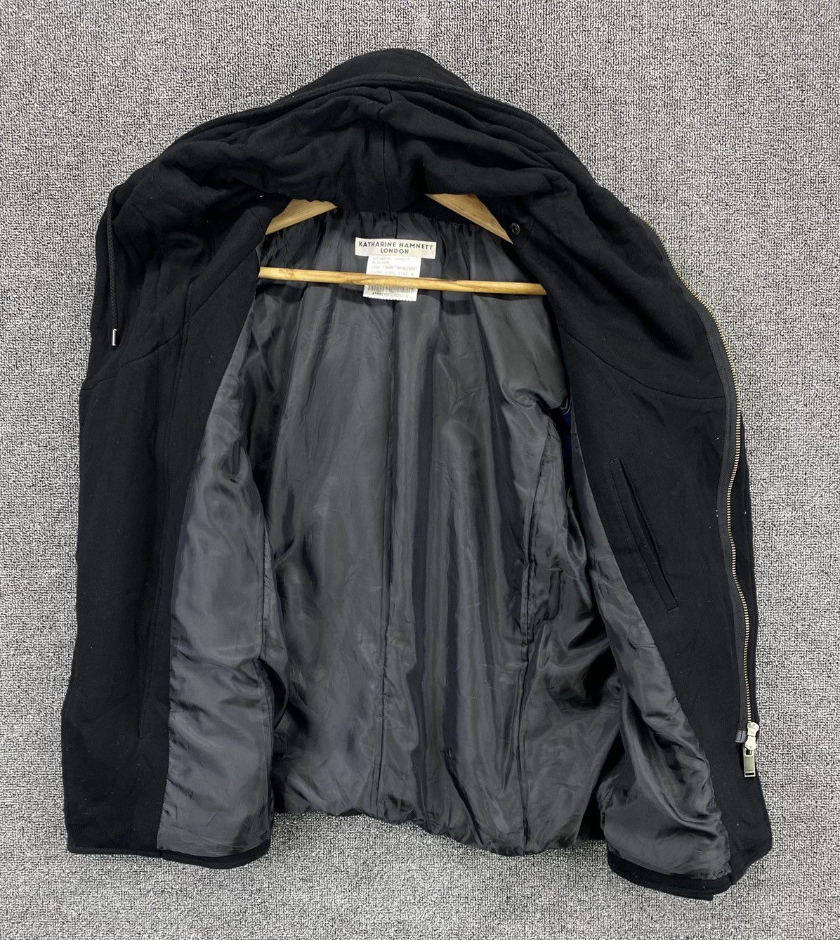Katharine Hamnett London Vintage Katharine Hamnett London Blouson Hoodie Jacket Size M / US 6-8 / IT 42-44 - 6 Thumbnail