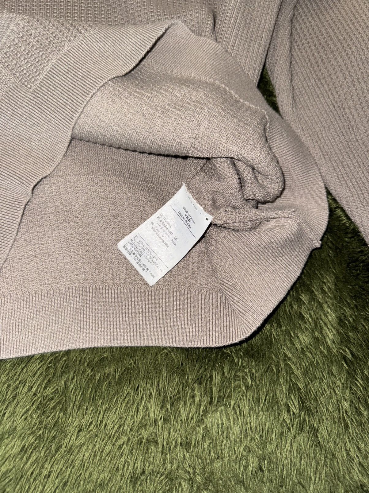 Nike [M] Nike Tech Pack Club Logo Waffle Knit Beige Size US M / EU 48-50 / 2 - 6 Thumbnail
