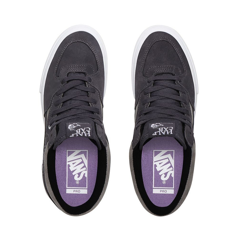 Vans VANS Half Cab Pro Sneakers - Periscope Grey and White Suede Size US 6.5 / EU 39-40 - 7 Thumbnail