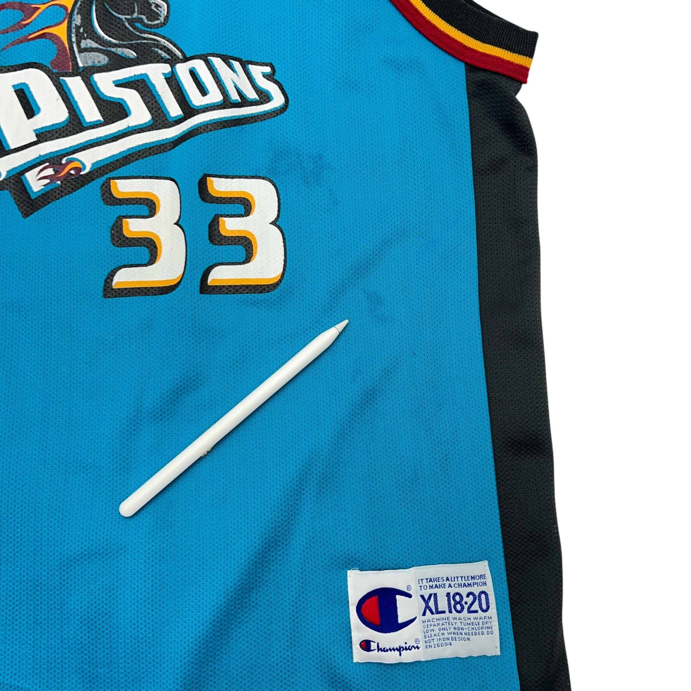 Champion × NBA GRANT HILL DETROIT PISTONS NBA CHAMPION KID JERSEY Size US S / EU 44-46 / 1 - 10 Thumbnail