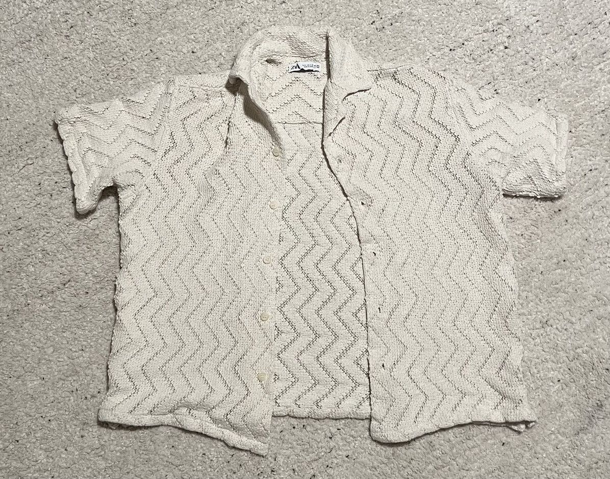 Zara Knit Zara button-up shirt Size US S / EU 44-46 / 1 - 1 Thumbnail