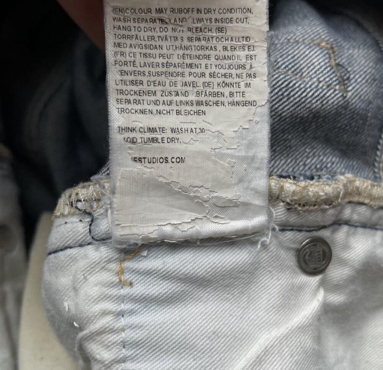 Acne Studios Vintage Acne Studios Slim Jeans Size US 31 - 5 Thumbnail