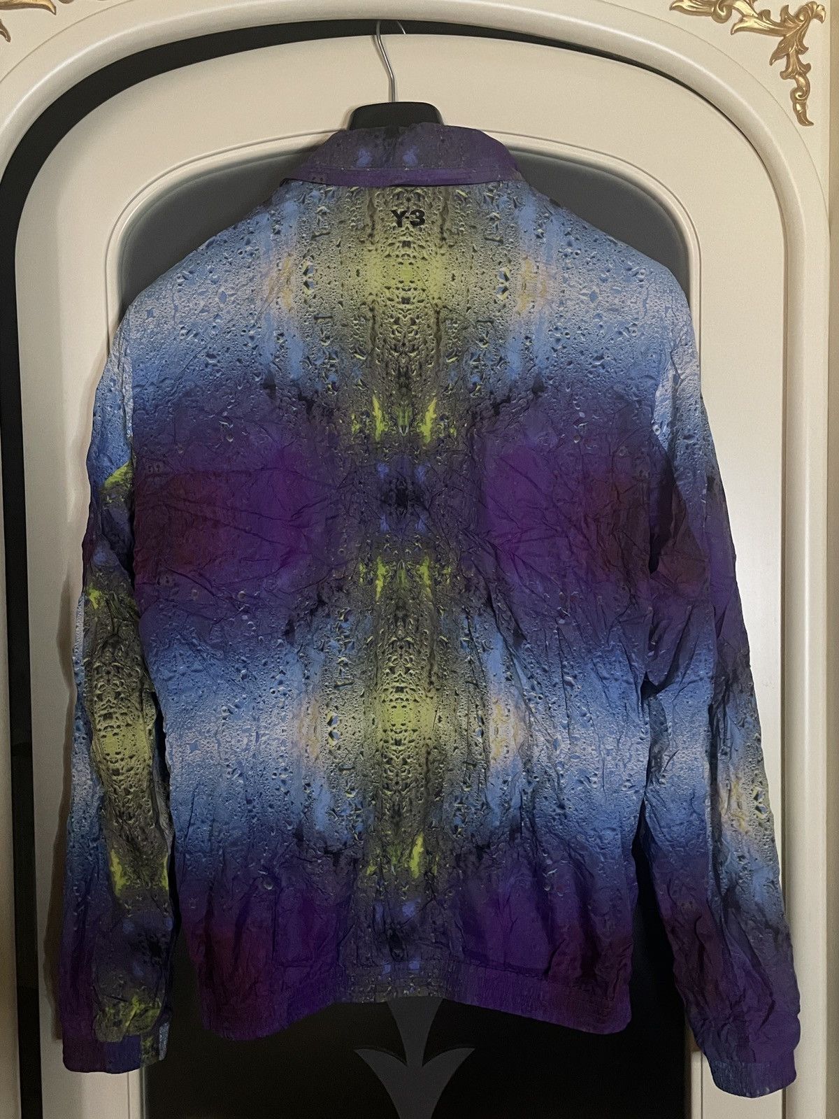 Adidas × Y-3 × Yohji Yamamoto Y-3 by Yohji Yamamoto Multicolor Printed Windbreaker Jacket Size US L / EU 52-54 / 3 - 3 Thumbnail