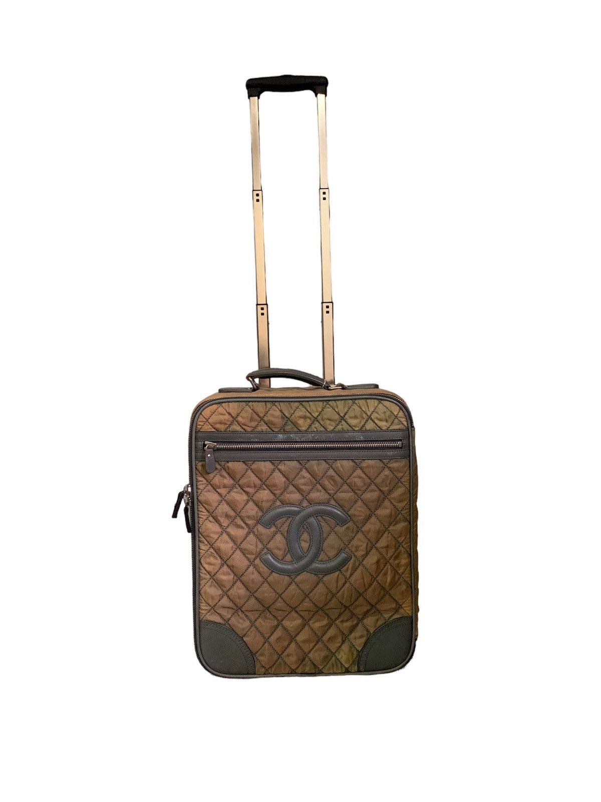 Chanel travel luggage clearance