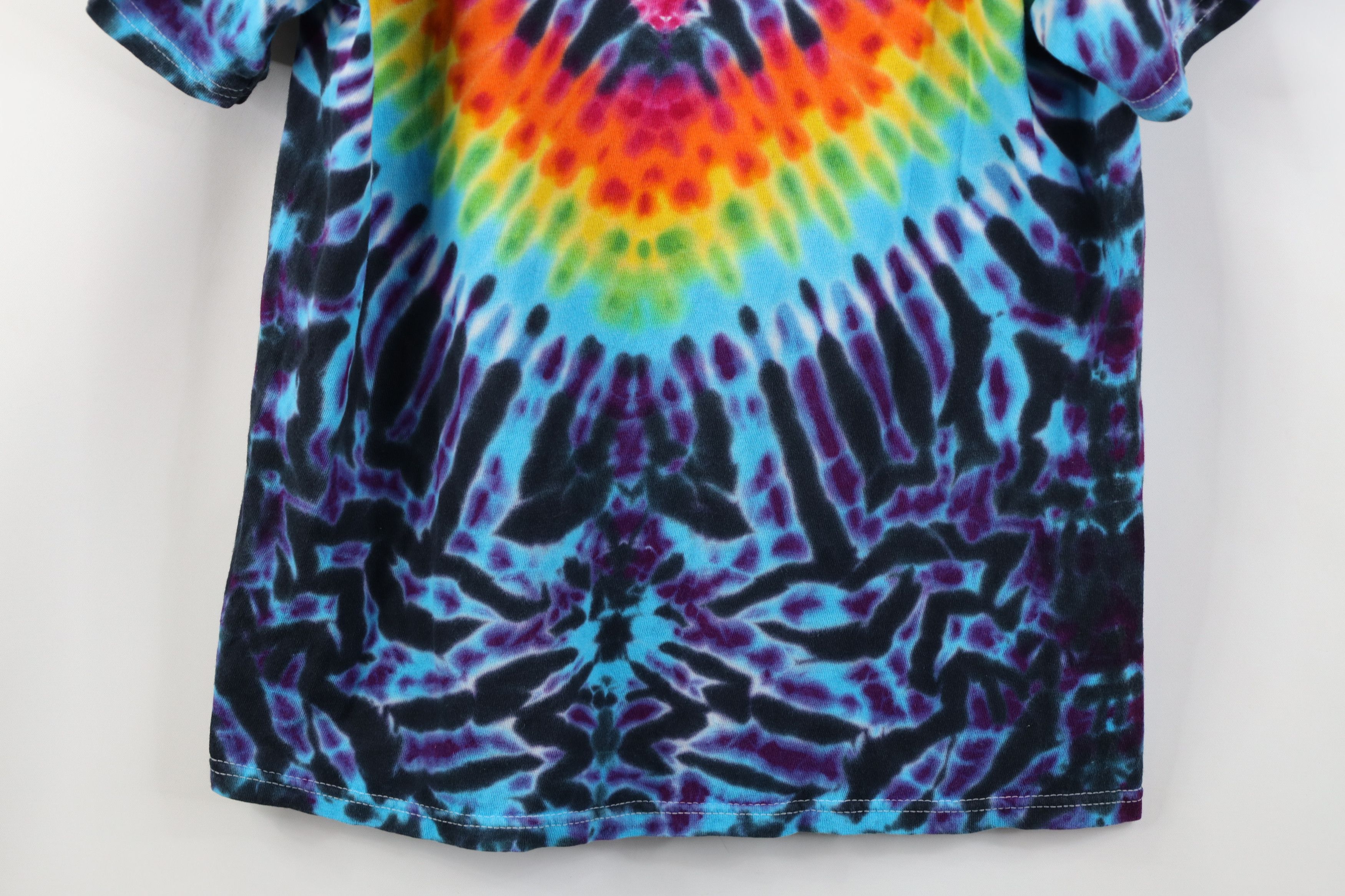 Vintage Vintage 90s Y2K Babydoll Tie Dye Heart Short Sleeve T-Shirt Size S / US 4 / IT 40 - 3 Thumbnail