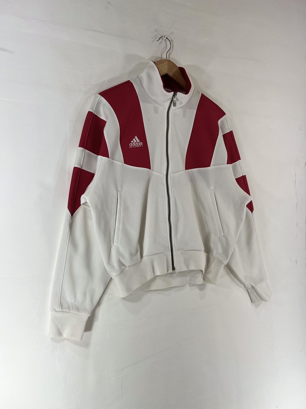 Adidas × Japanese Brand × Vintage Vintage 90's Adidas equipment full zipper K.Kanno Size US L / EU 52-54 / 3 - 7 Thumbnail