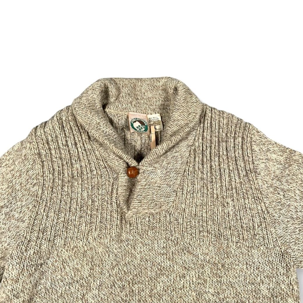 Vintage VINTAGE Appalachian Trail Sweater Adult LARGE Brown Oatmeal Wool Shawl USA 90s Size US M / EU 48-50 / 2 - 4 Thumbnail