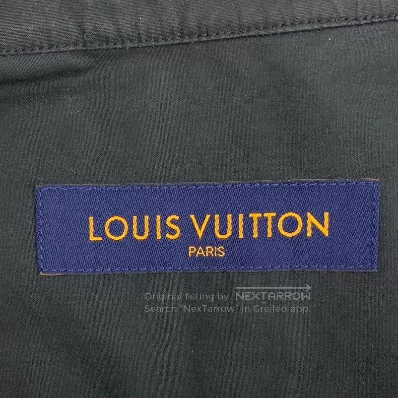 Louis Vuitton Louis Vuitton Black multi-pocket cotton lapel long-sleeve Size US XL / EU 56 / 4 - 6 Thumbnail