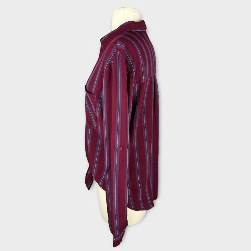 Nordstrom Lila Li | Cecil Tie Front Button Up Shirt | Size Small Size S / US 4 / IT 40 - 6 Thumbnail
