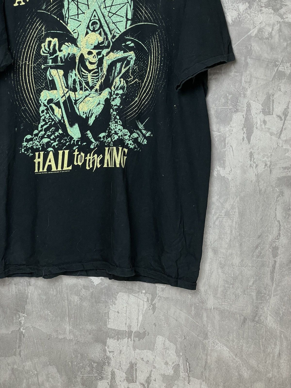 Band Tees × Vintage Avenged Sevenfold Band Tee Shirt Large Black Promo Merch Size US L / EU 52-54 / 3 - 6 Thumbnail