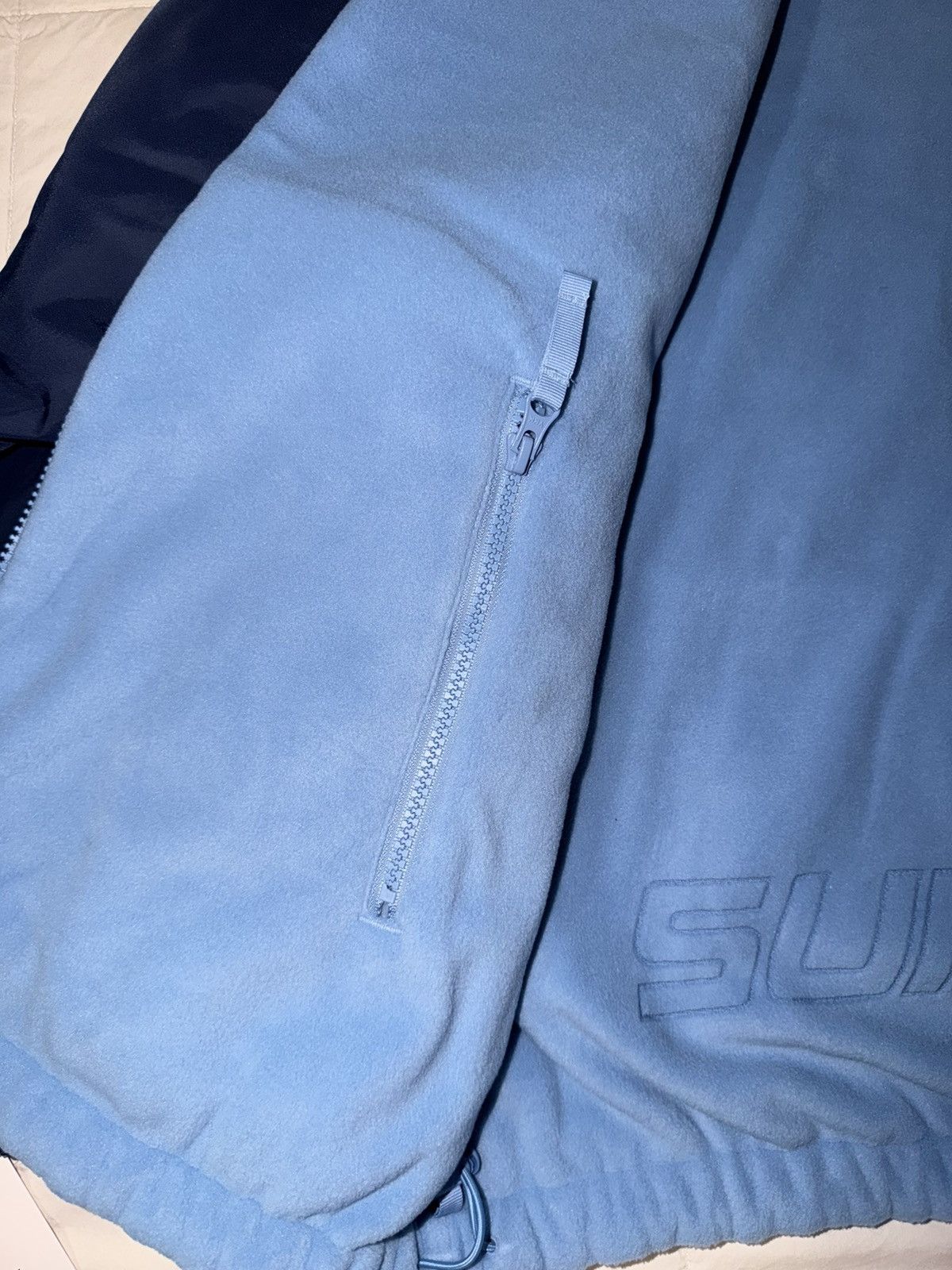 Supreme Supreme Polartec reversible track jacket navy (Medium) Size US M / EU 48-50 / 2 - 16 Thumbnail