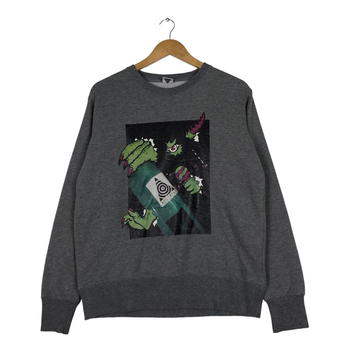 Japanese Brand Rebertas Streetwear Japanese Brand Sweatshirt Medium Size US M / EU 48-50 / 2 - 1 Thumbnail