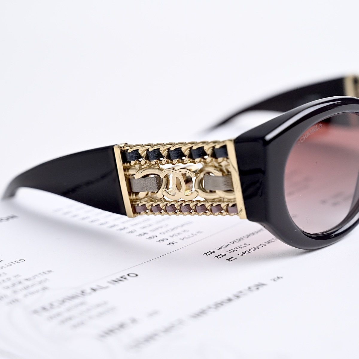 Chanel CHANEL 0CH5536Q 17168H SUNGLASSES Size ONE SIZE - 6 Thumbnail