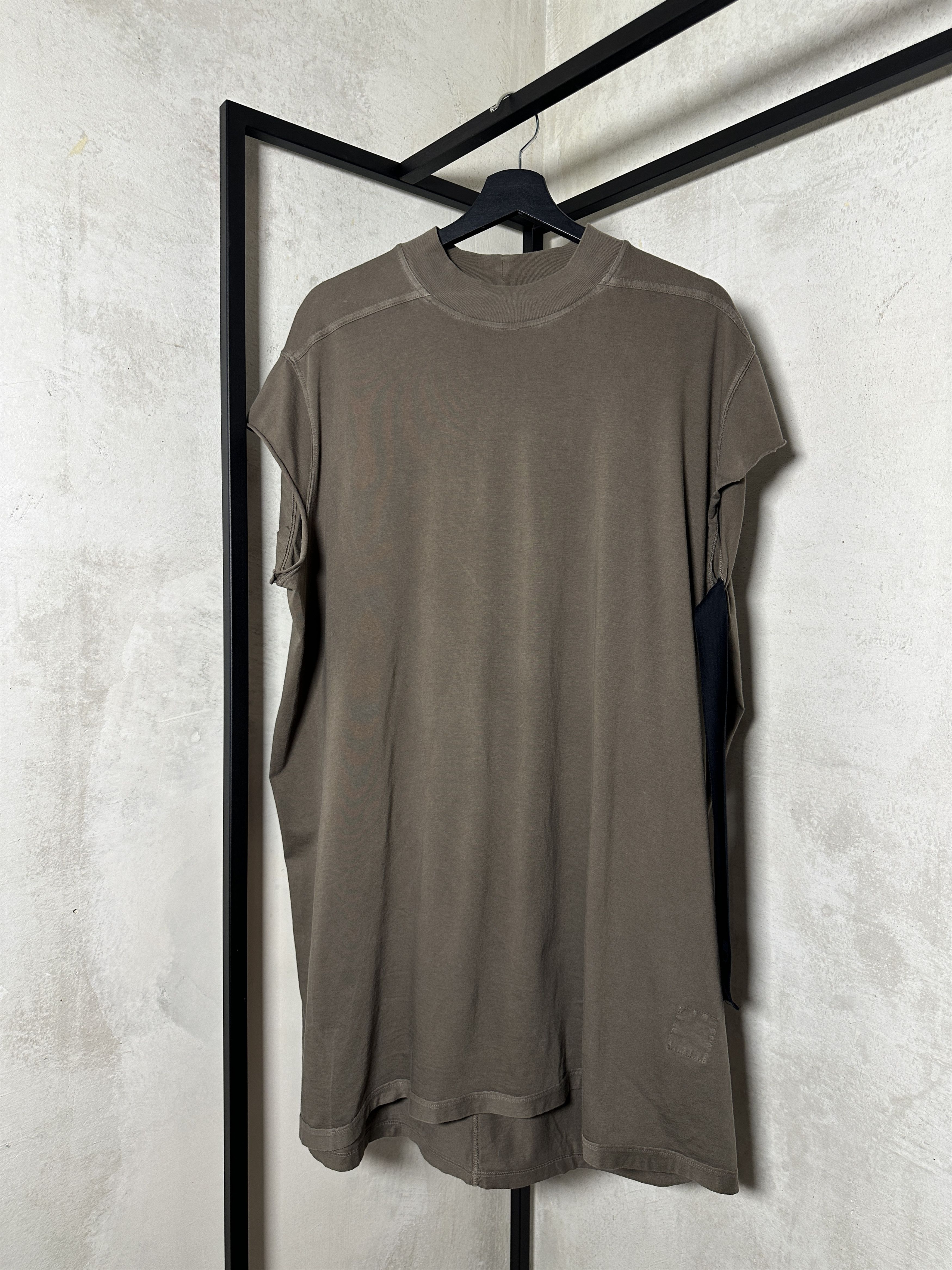 Rick Owens Drkshdw Drkshdw Oversized Cotton T-Shirt With Relaxed Fit Size US L / EU 52-54 / 3 - 4 Thumbnail