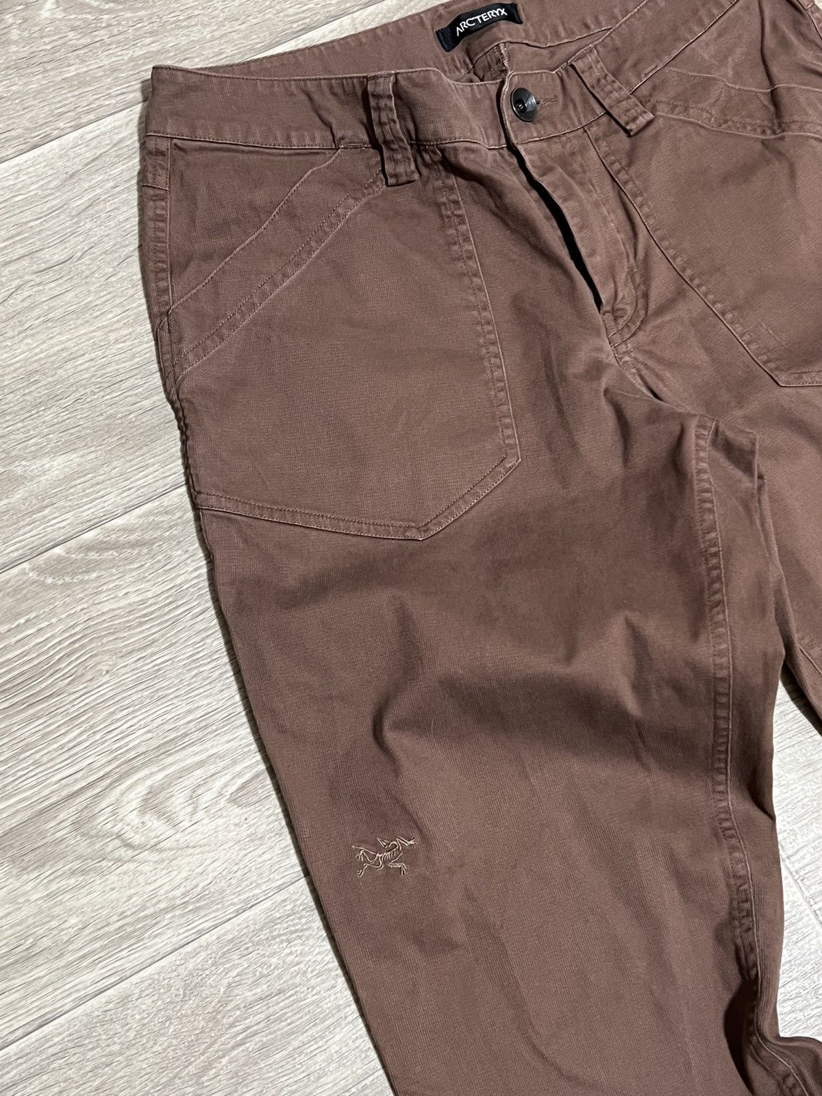 Arc'teryx Vintage Arcteryx Brown Murrin Pants Size US 29 - 2 Thumbnail
