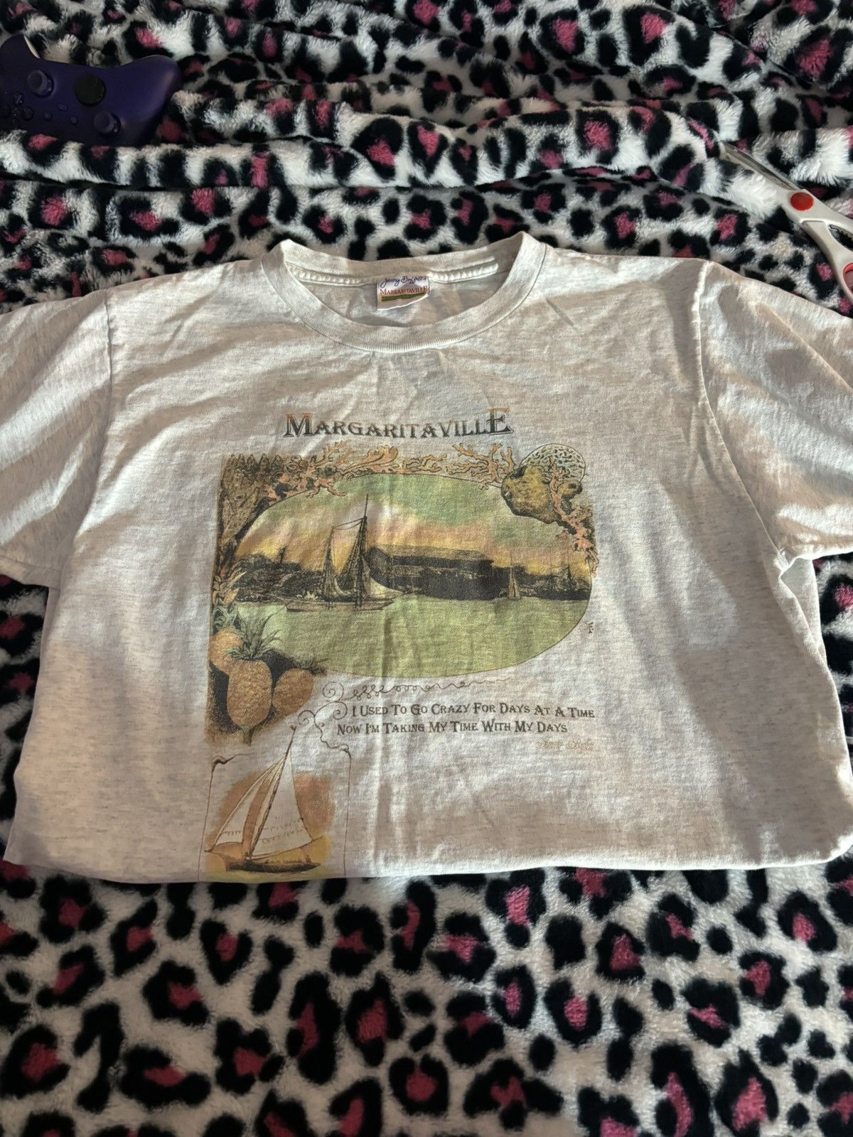 Vintage vintage jimmy buffet margaritaville shirt Size US L / EU 52-54 / 3 - 1 Thumbnail