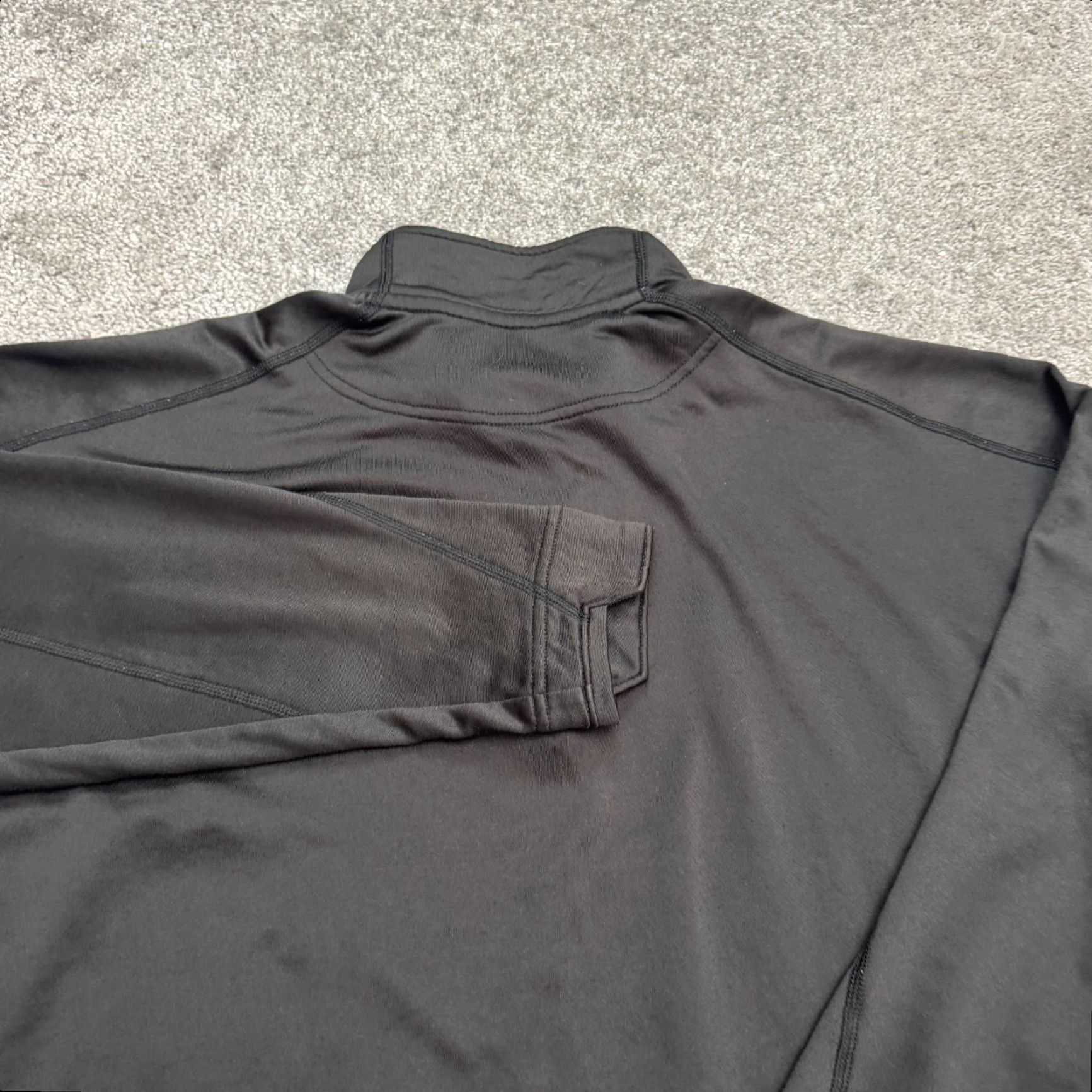 Under Armour Under Armour Active Jacket 1/4 Zip Pullover Mens XL Black Embroidered Athleisure Jacket Size US XL / EU 56 / 4 - 4 Thumbnail