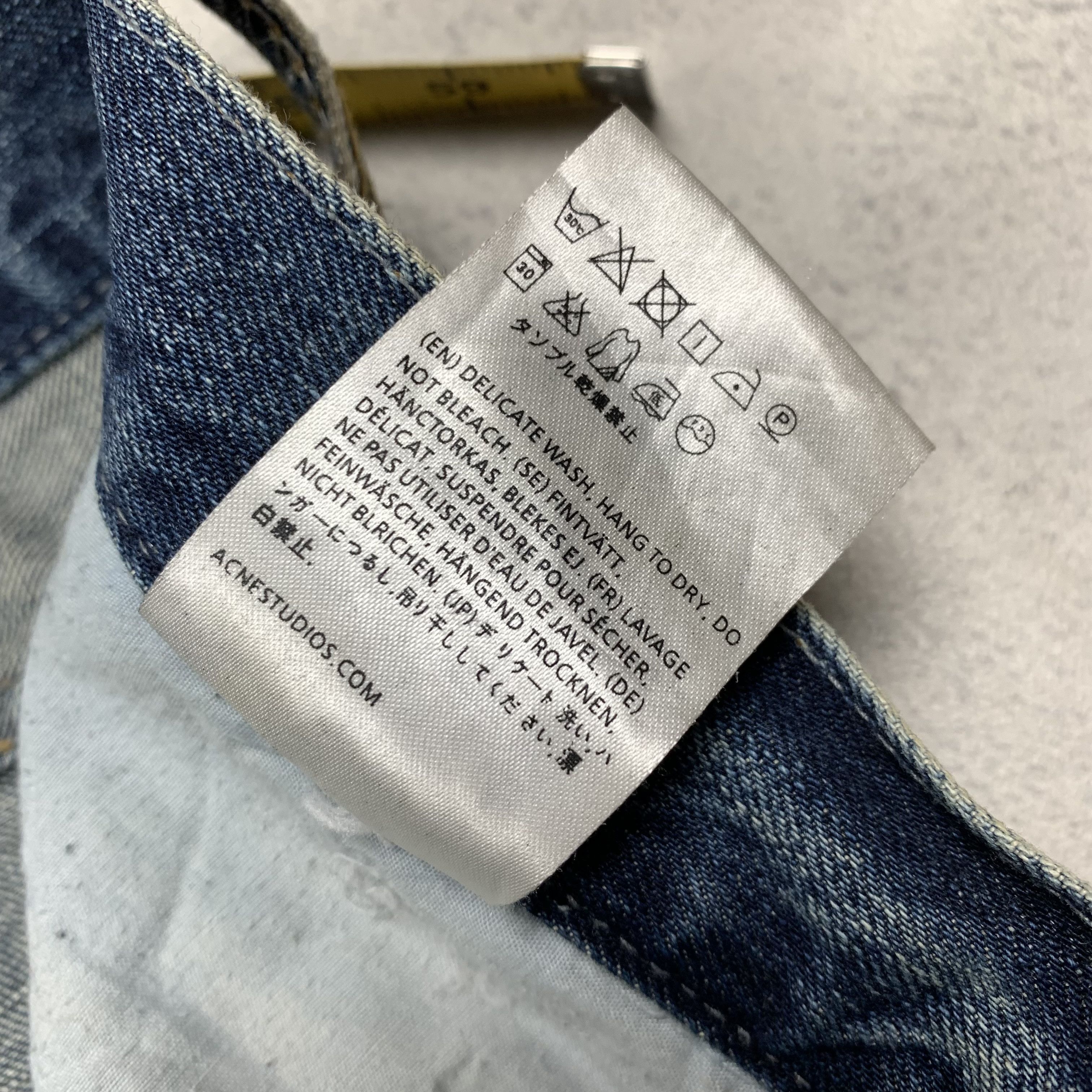 Acne Studios Acne Studios Distressed Denim Size US 30 / EU 46 - 8 Thumbnail