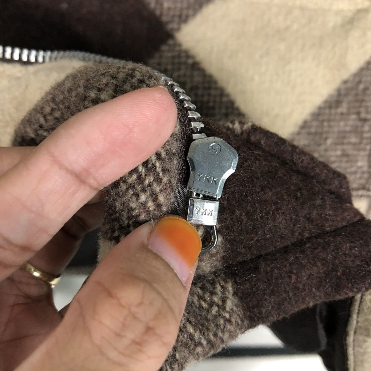 Vintage 🔥VINTAGE CHORE WOOL WORK JACKET TARTAN YOUTH ISSEY MIYAKE Size US S / EU 44-46 / 1 - 18 Thumbnail