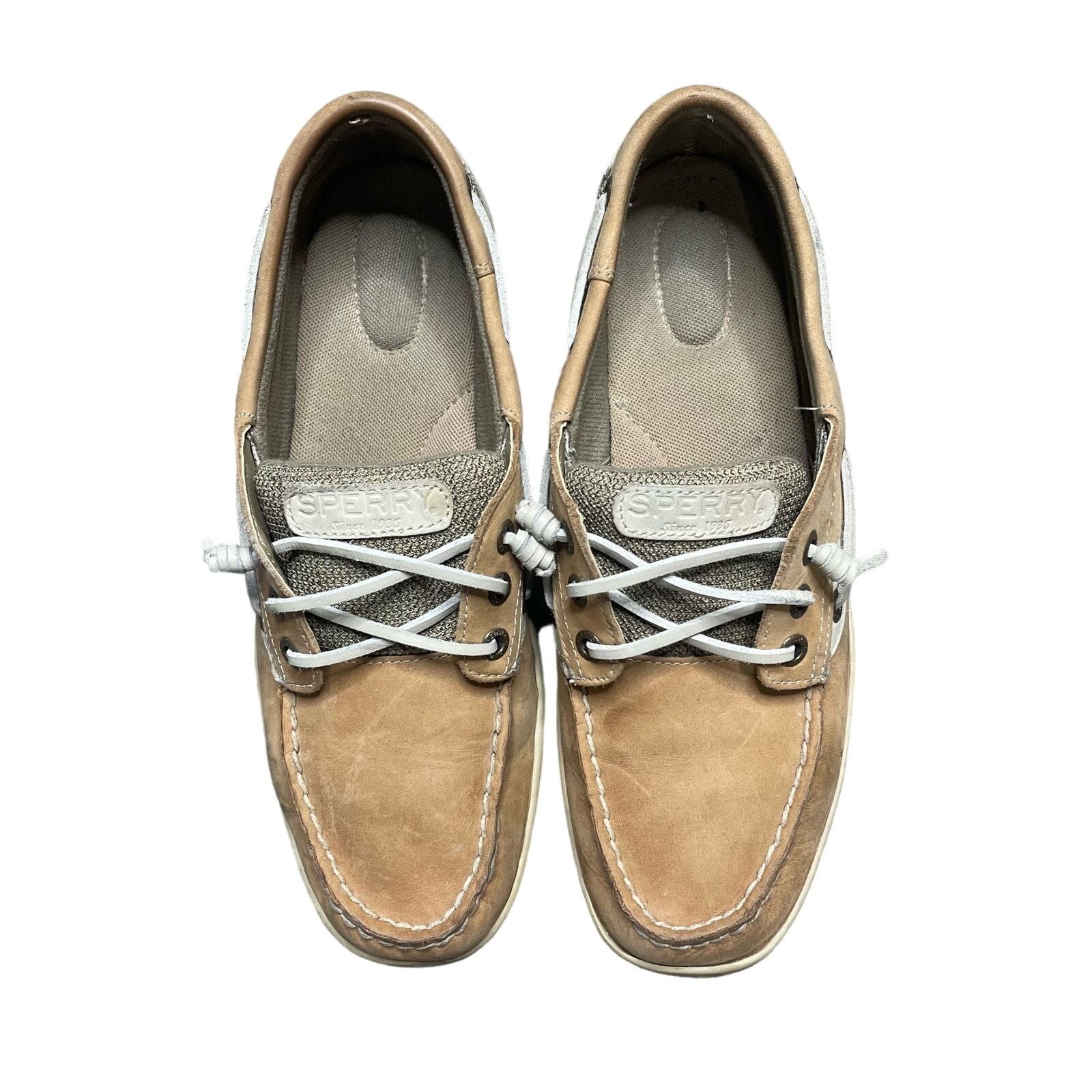 Sperry Sperry Topsiders Leather Boat Shoes Size US 9 / IT 39 - 2 Thumbnail