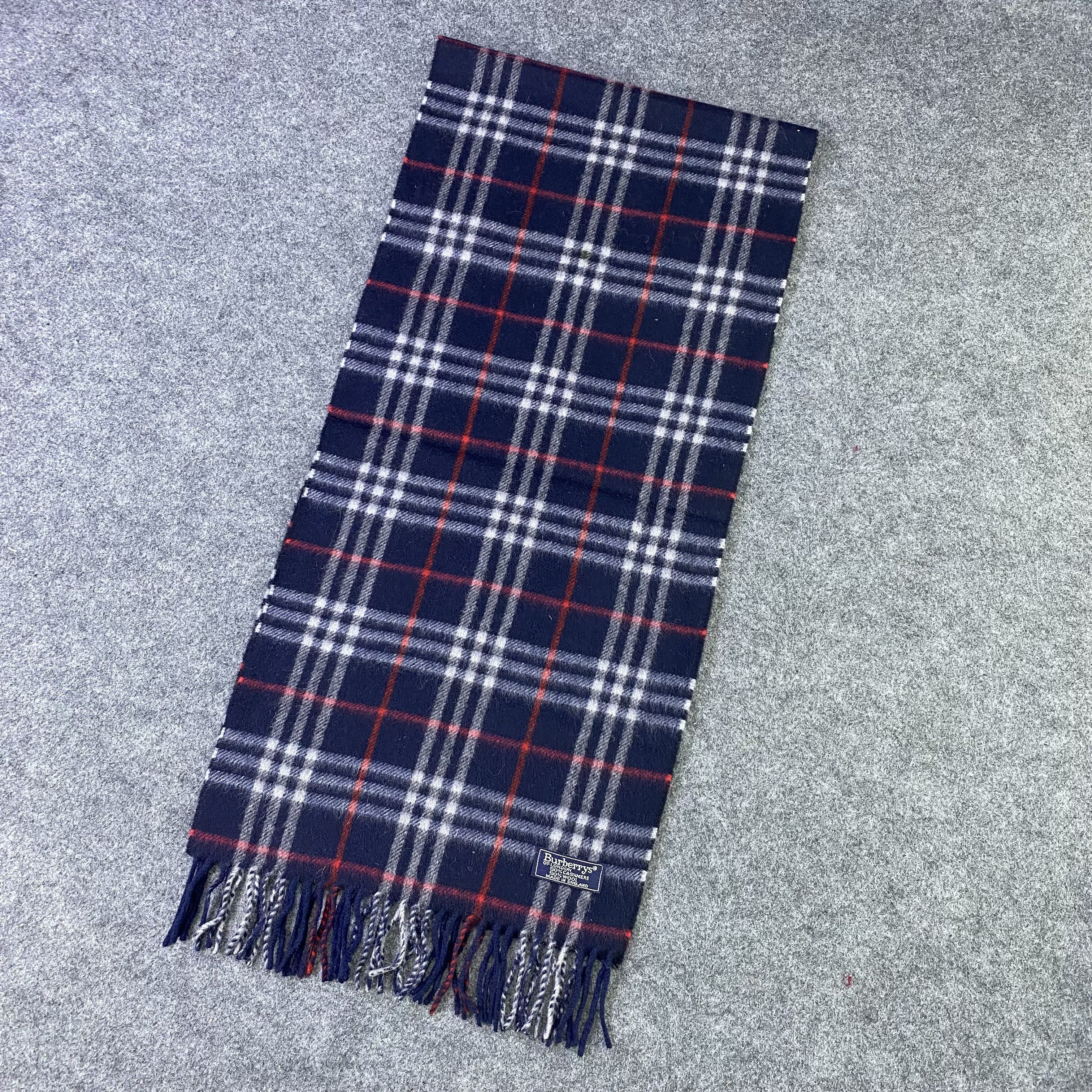 Burberry × Vintage BURBERRY Scarf / Muffler / Neckwear -T822 Size ONE SIZE - 2 Thumbnail