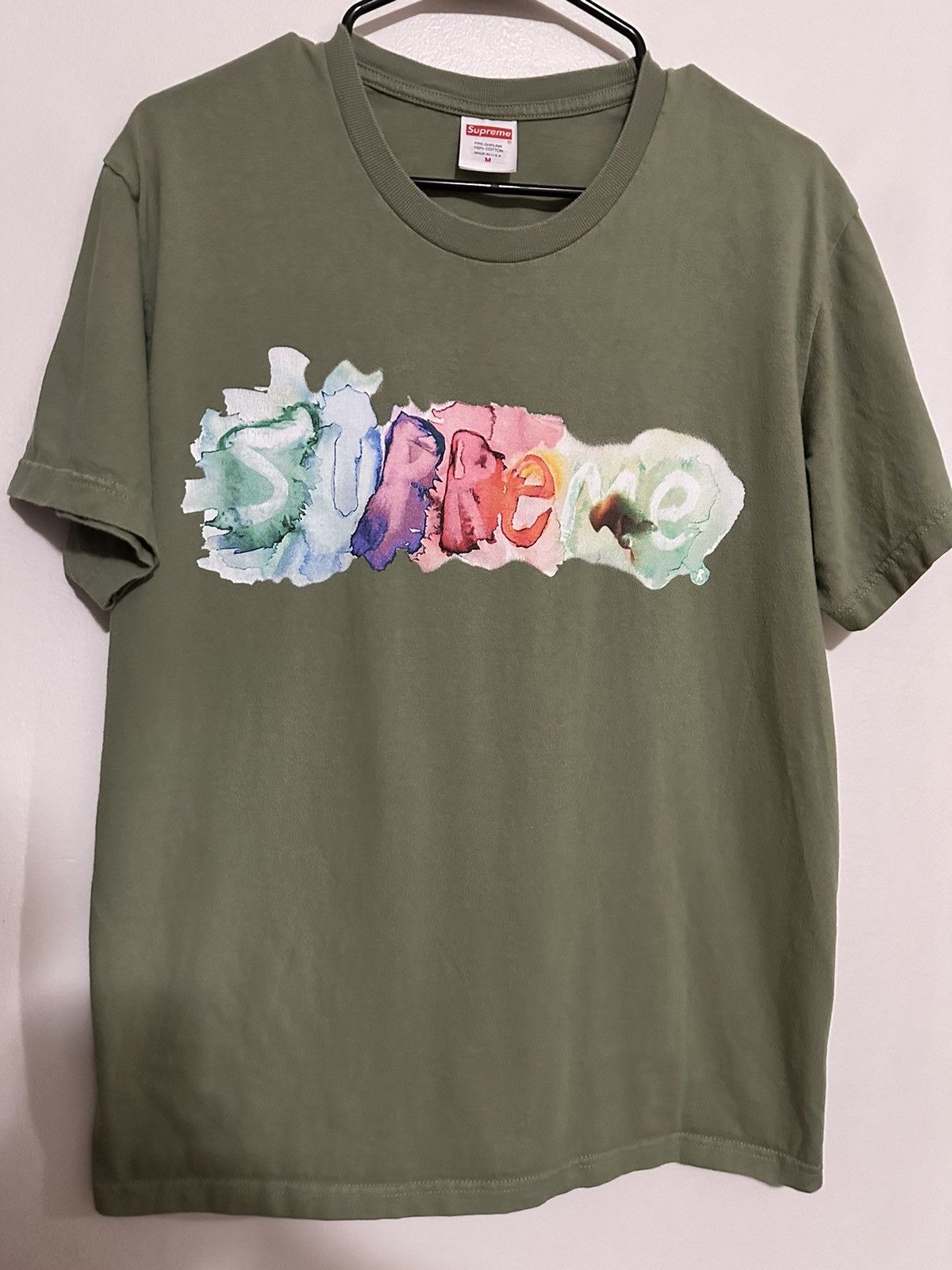 Supreme Supreme Watercolor Tee Size US M / EU 48-50 / 2 - 1 Thumbnail