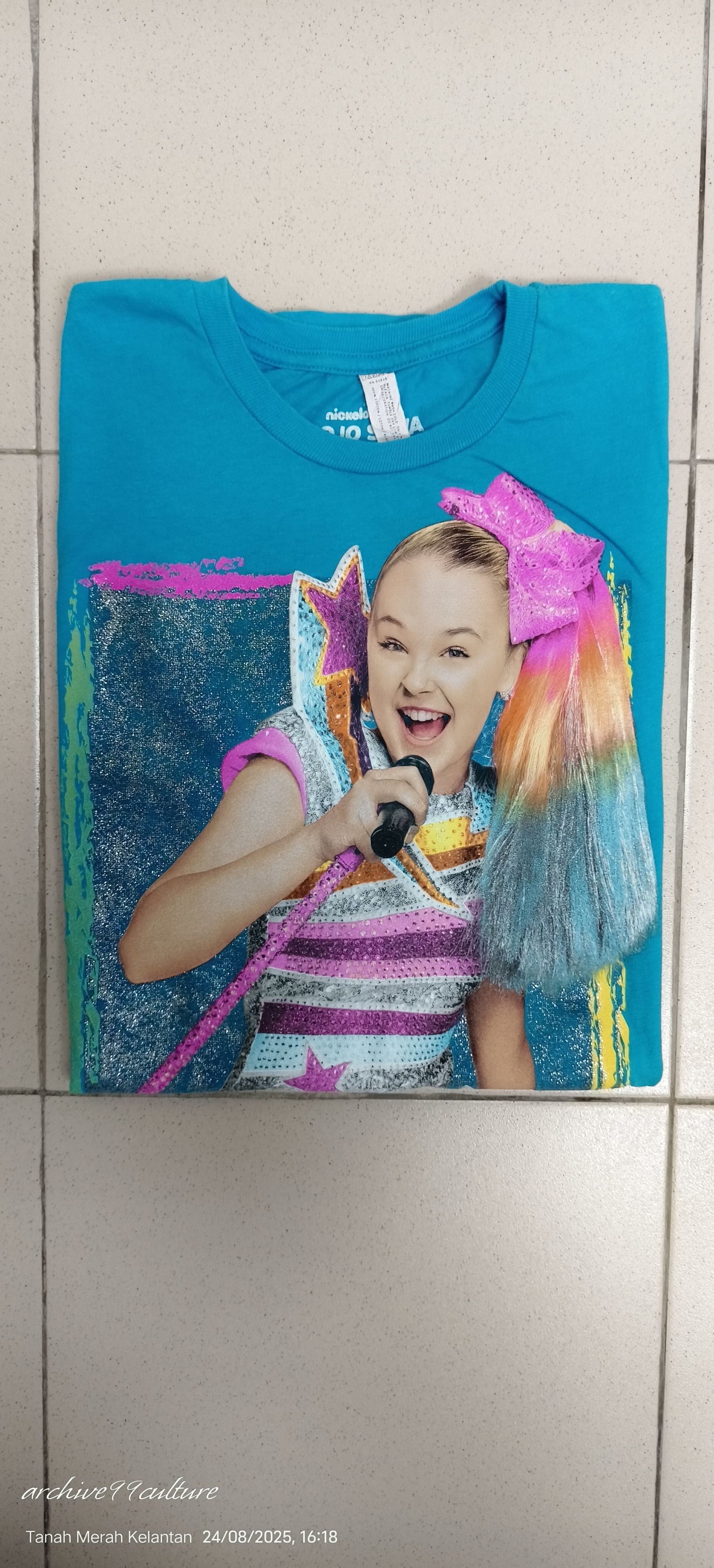 Nickelodeon 2019 Nickelodeon JOJO SINWA DREAM TOUR TEE Size US M / EU 48-50 / 2 - 8 Thumbnail