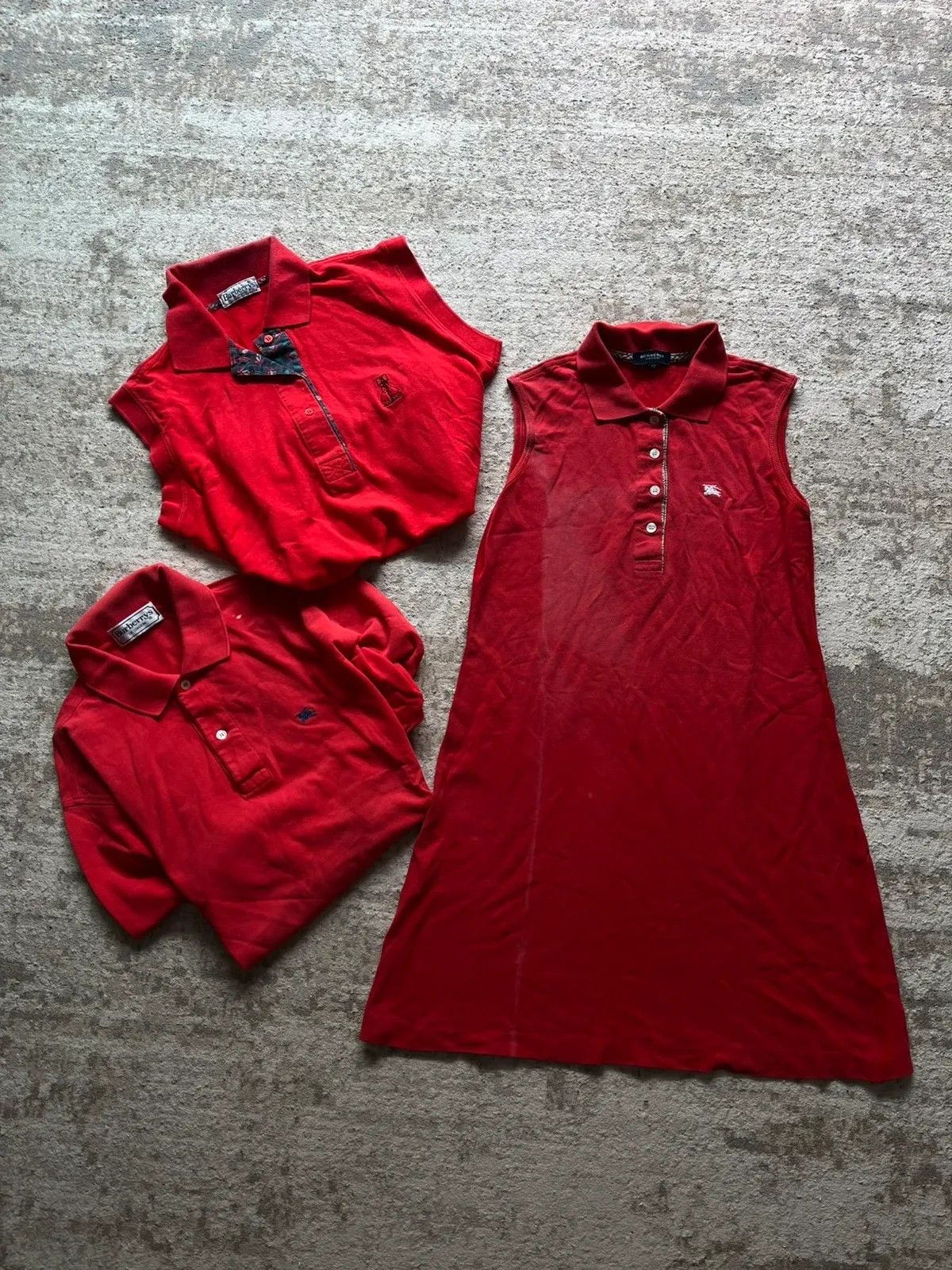 Burberry Burberry of London Red Lot x3 Sz 42 / XL / 7 Size XL / US 12-14 / IT 48-50 - 17 Thumbnail