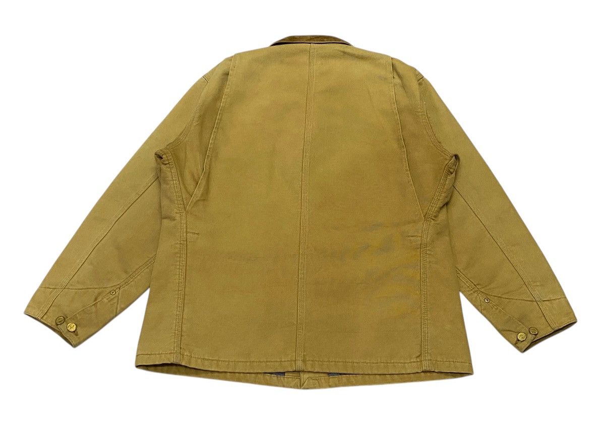 Carhartt × Vintage Carhatt 100 Anniversary Duck Canvas Chore Blanket Jacket Size US L / EU 52-54 / 3 - 3 Thumbnail