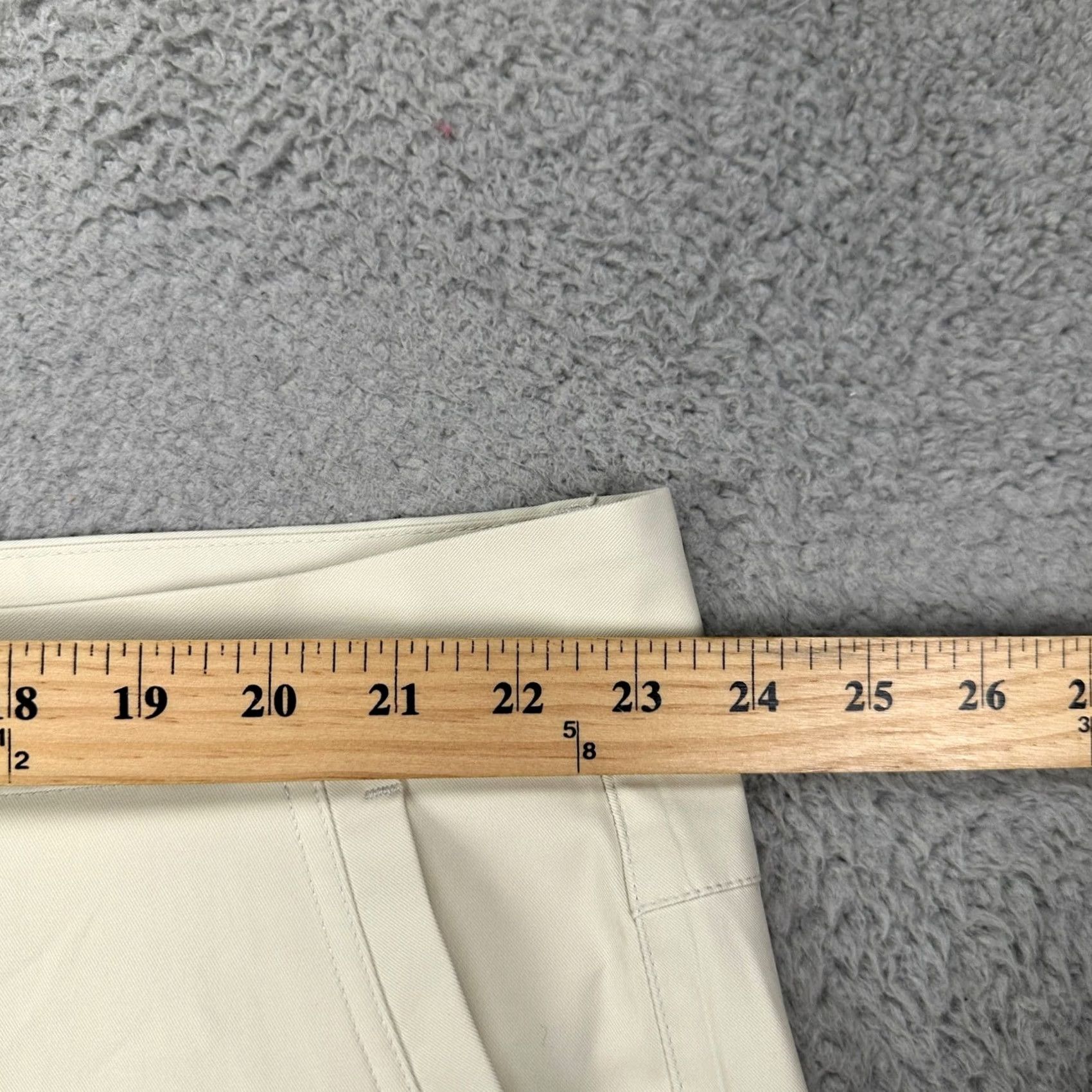 Vintage Marcus Pierce Golf Pants Mens 44X28 Beige Flat Front Straight Leg Casual Shorts? Size US 44 / EU 60 - 5 Thumbnail