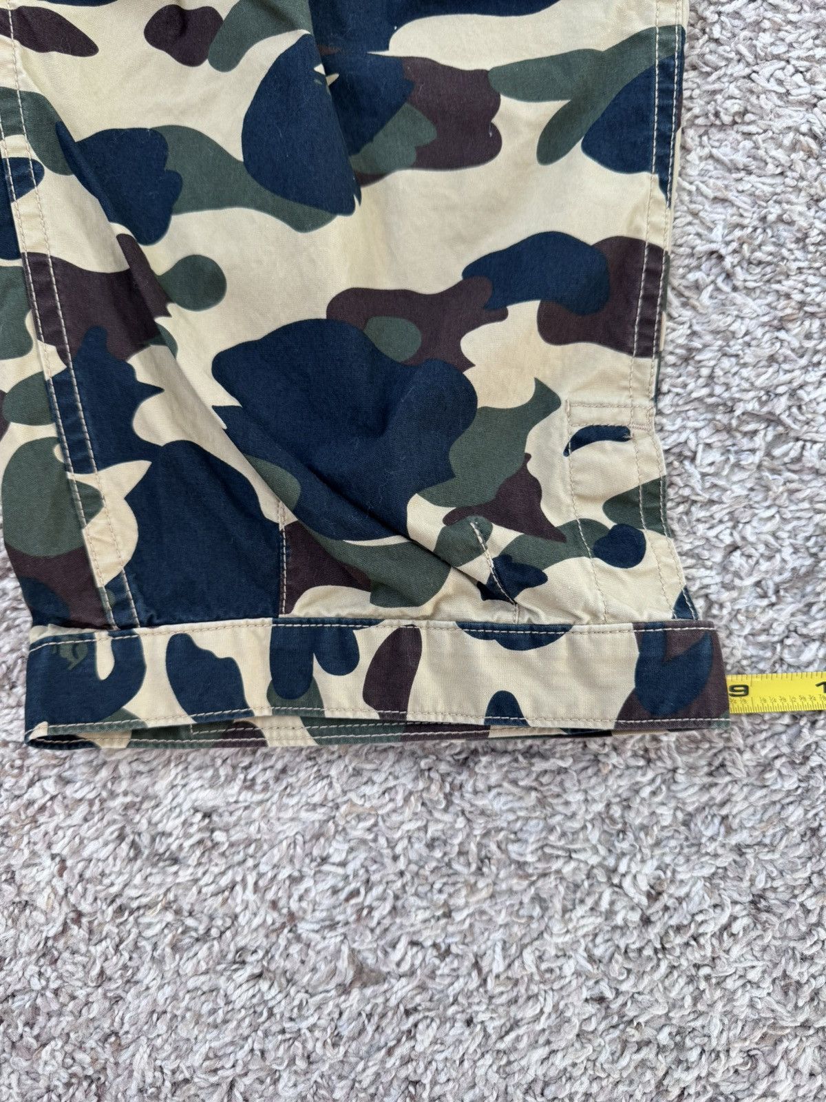 Bape Bape Camo cargo cropped pants XL Size US 36 / EU 52 - 14 Thumbnail