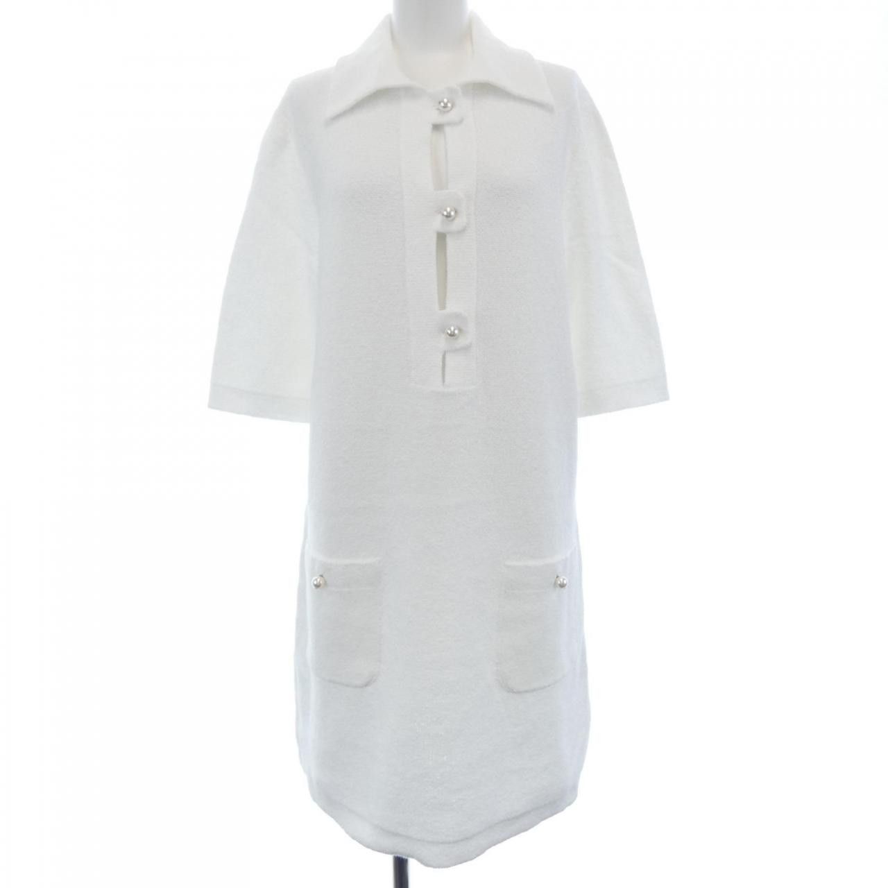 Chanel Chanel Chanel Dress Textile Dresses P74602K10722 23P DUTY FREE for USA Size ONE SIZE - 1 Thumbnail