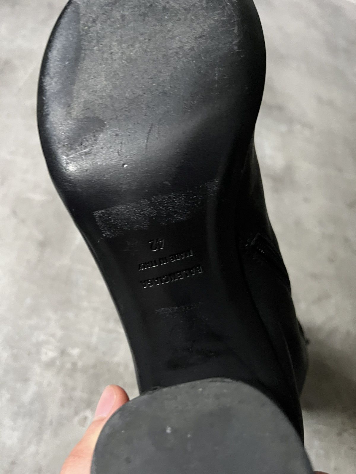 Balenciaga Balenciaga F/W 2022 Glove Boots leather black Size US 9 / EU 42 - 22 Thumbnail