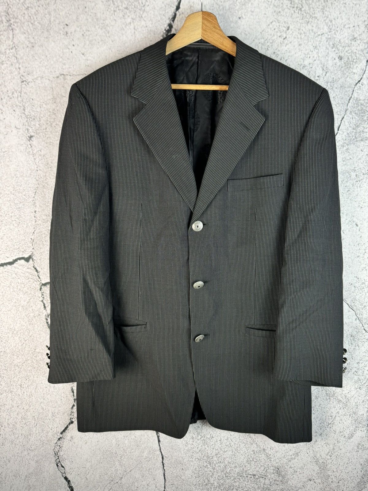 Other Luxury Versace Classic V2 Vintage Blazer Size 50R - 1 Thumbnail