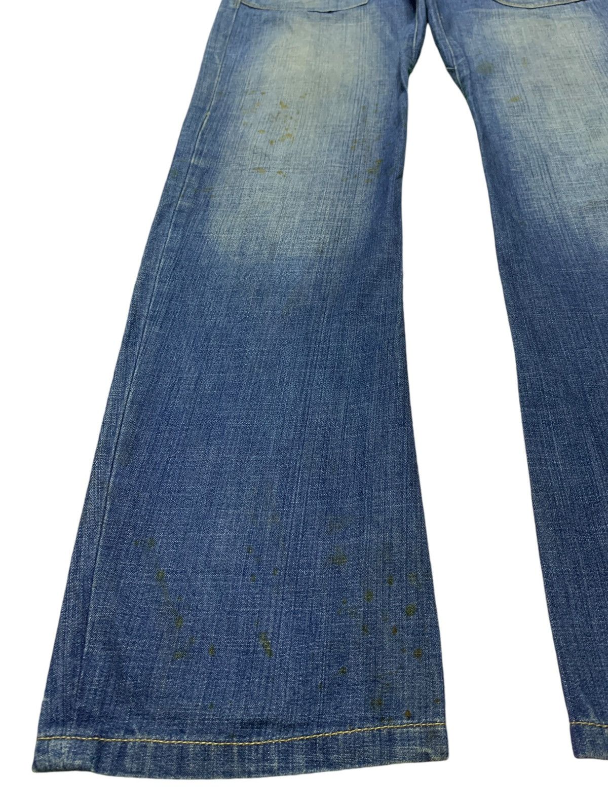 Replay Vintage Replay Mud Wash Distressed Style Jeans Size US 33 - 6 Thumbnail