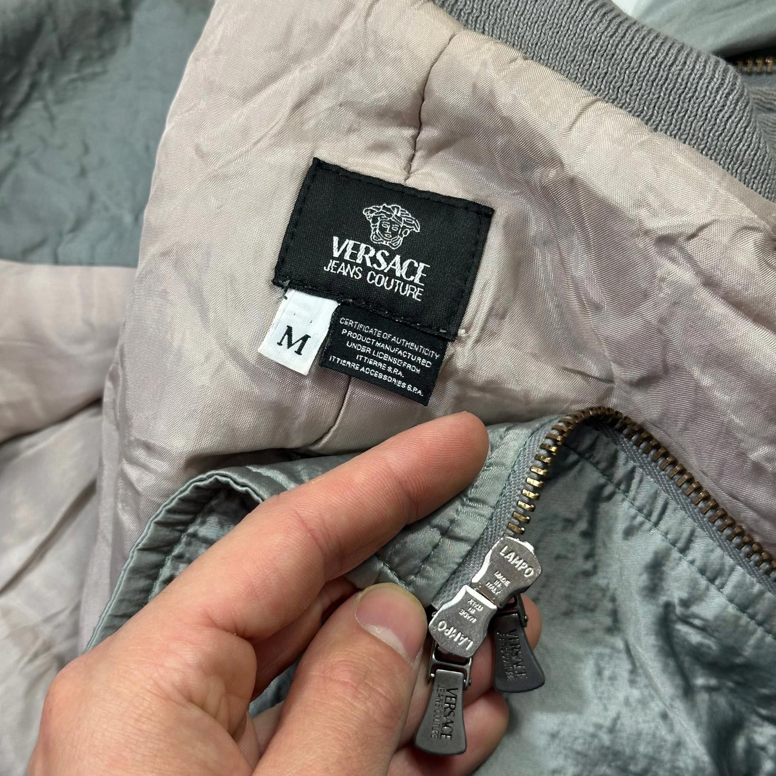 Versace Versace 00’s VJC Astro Panelled Moto Bondage Jacket - M Size S / US 4 / IT 40 - 8 Thumbnail