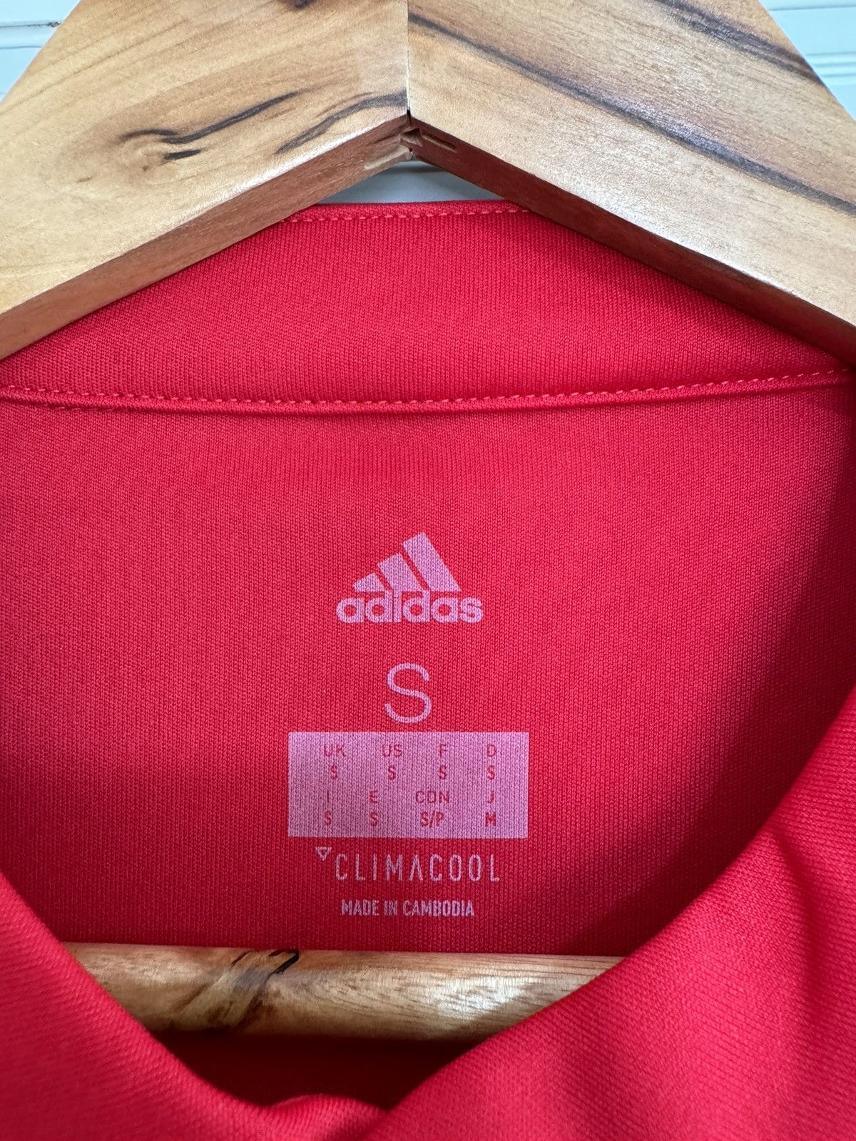 Adidas Manchester United 2017-2018 Home Soccer Longsleeve Jersey Size US S / EU 44-46 / 1 - 7 Thumbnail
