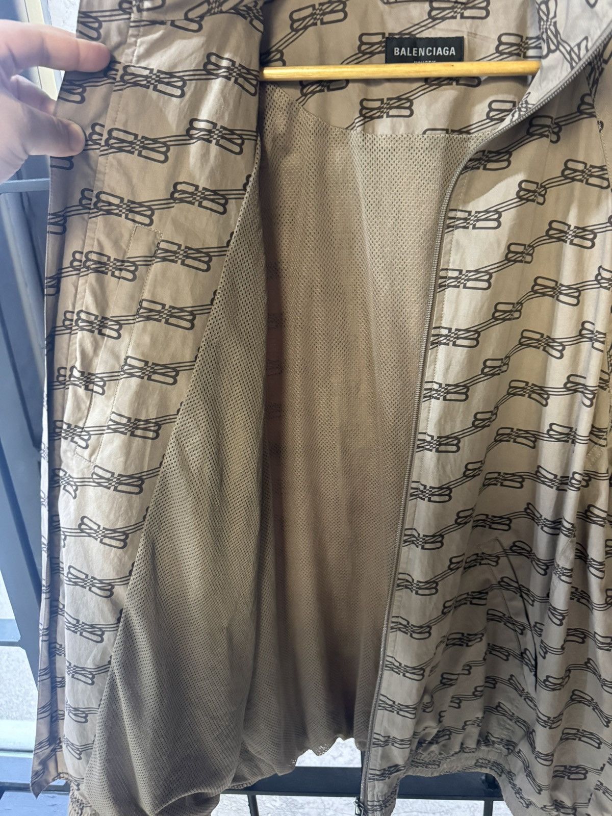 Balenciaga Balenciaga BB Monogram Track Jacket FITS XL Size US S / EU 44-46 / 1 - 4 Thumbnail